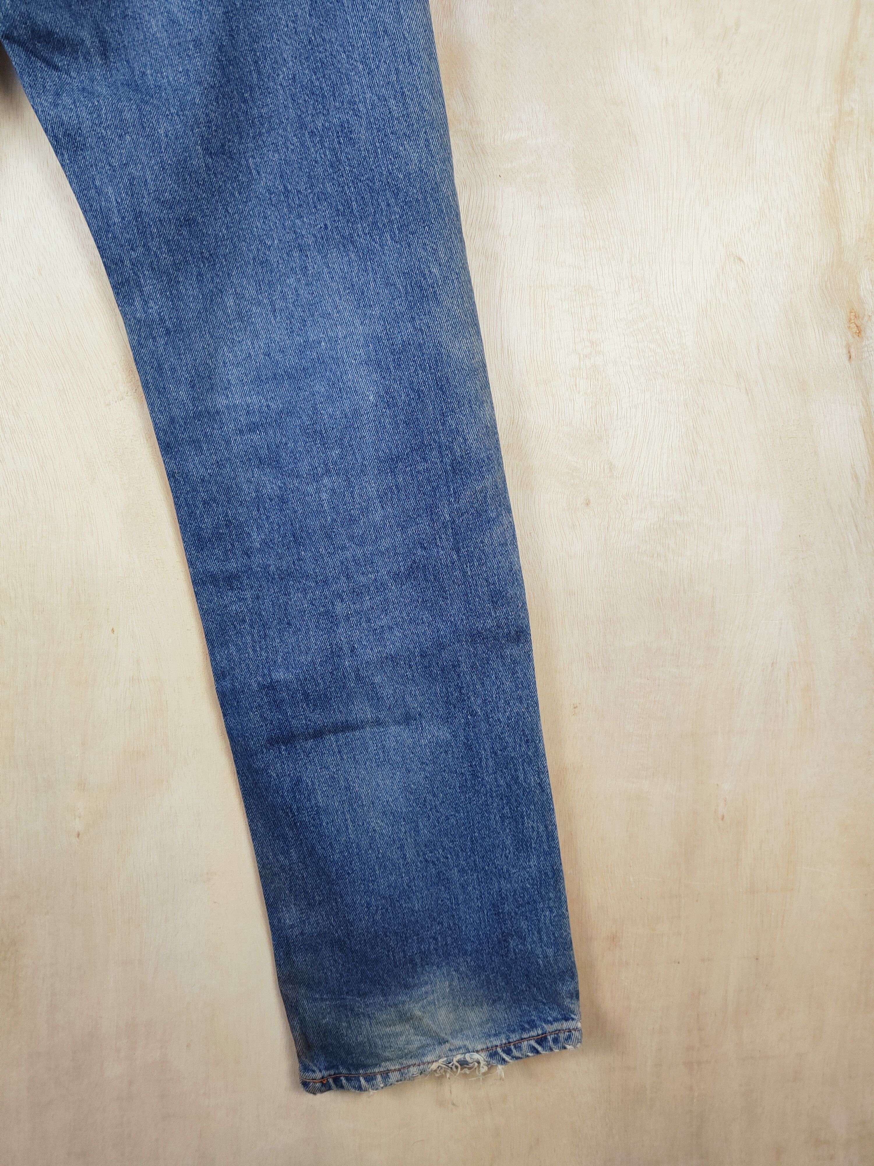 Edwin Blue Distressed Multi Pocket Denim #S134