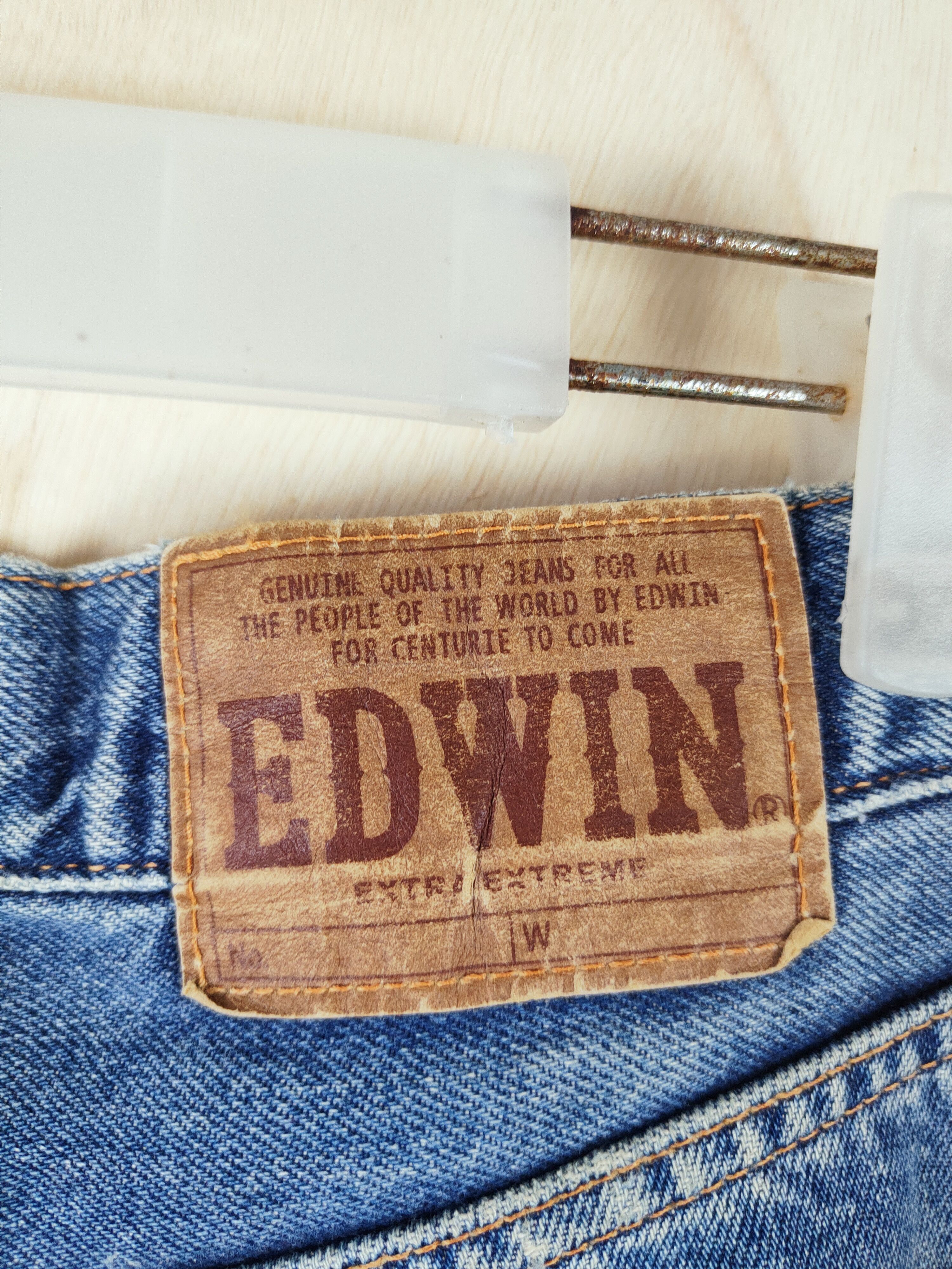 Edwin Blue Distressed Multi Pocket Denim #S134
