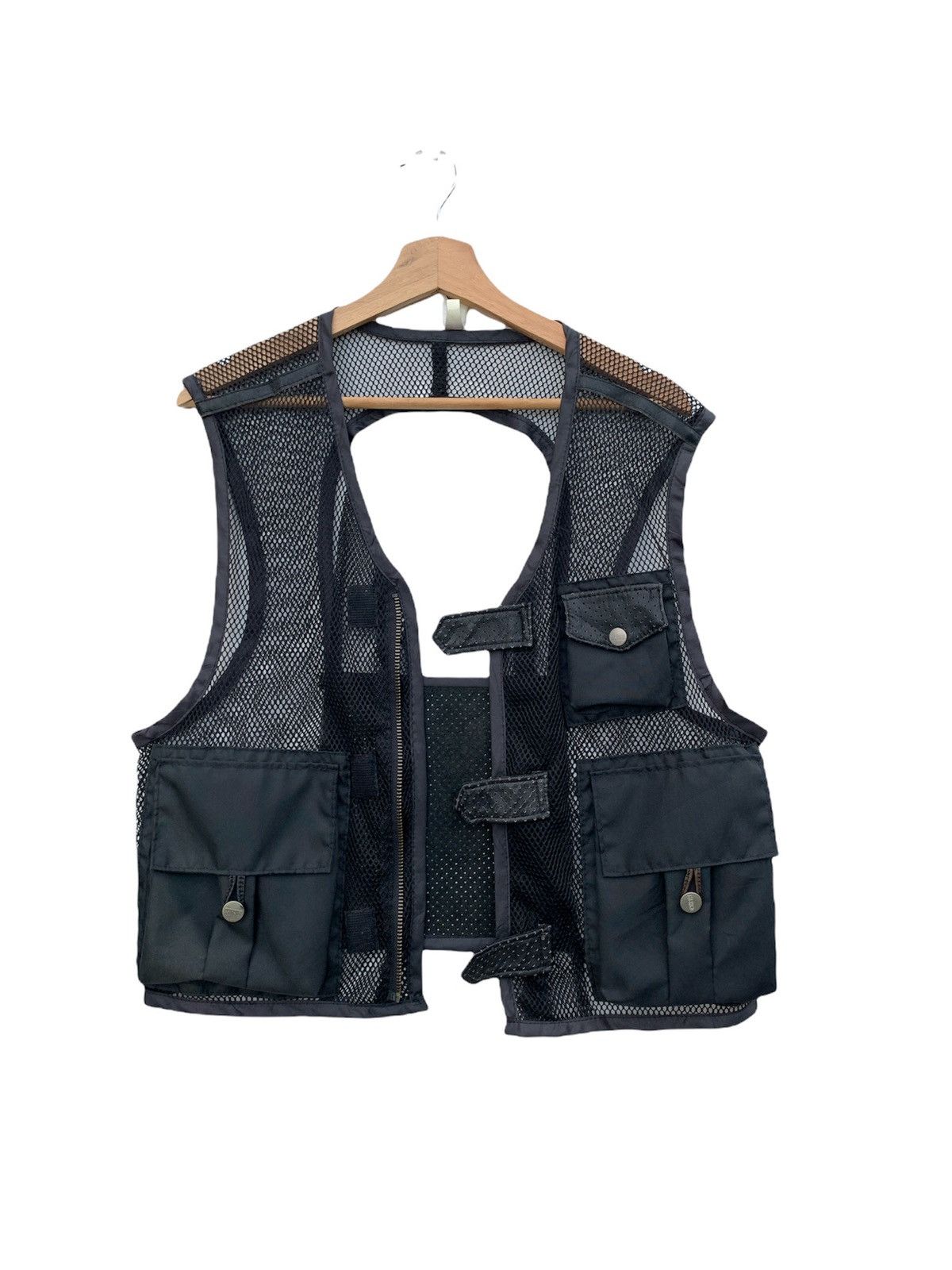 Vintage Michiko London Half Leather Vest