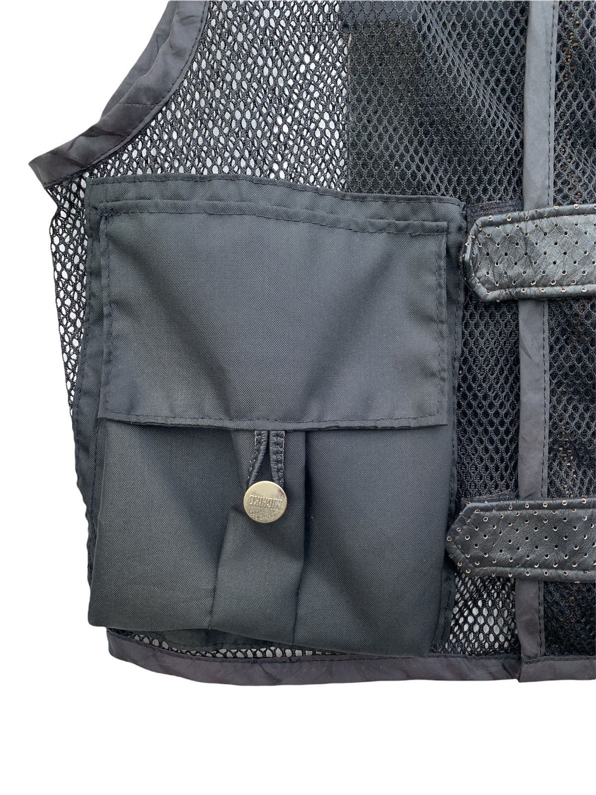 Vintage Michiko London Half Leather Vest