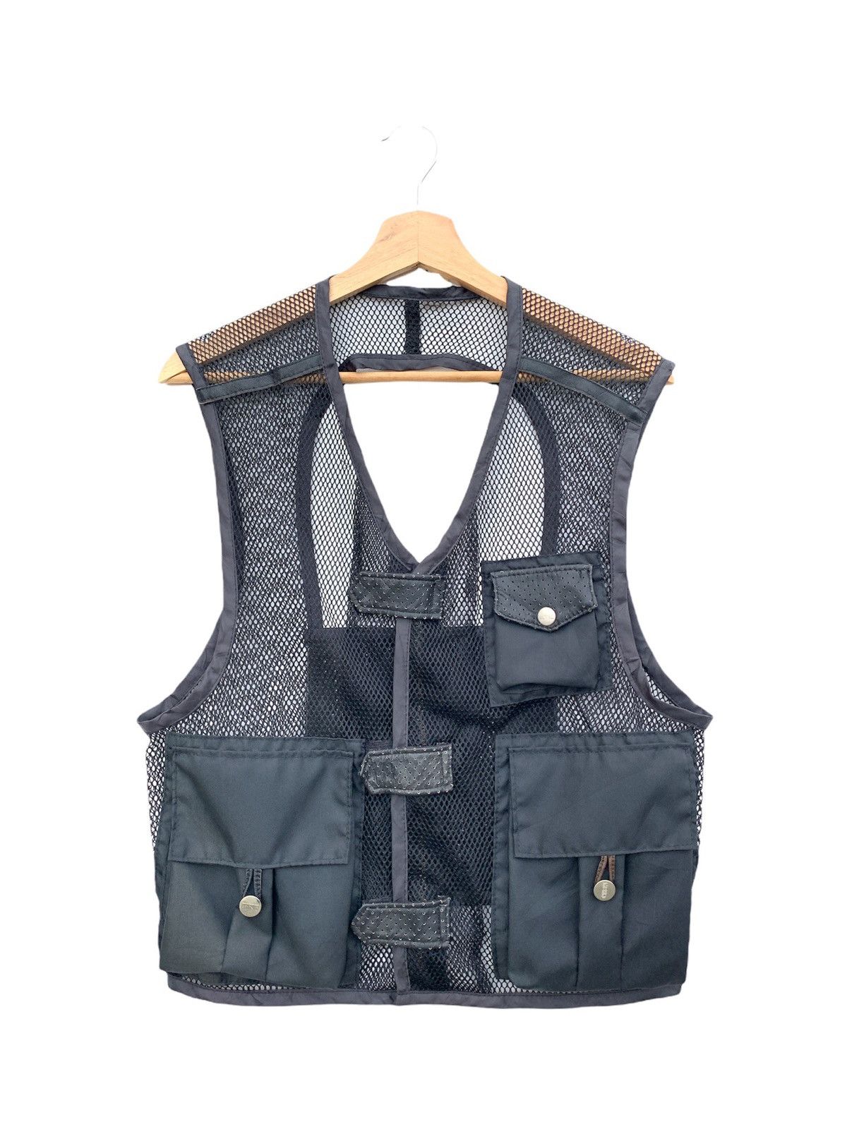 Vintage Michiko London Half Leather Vest