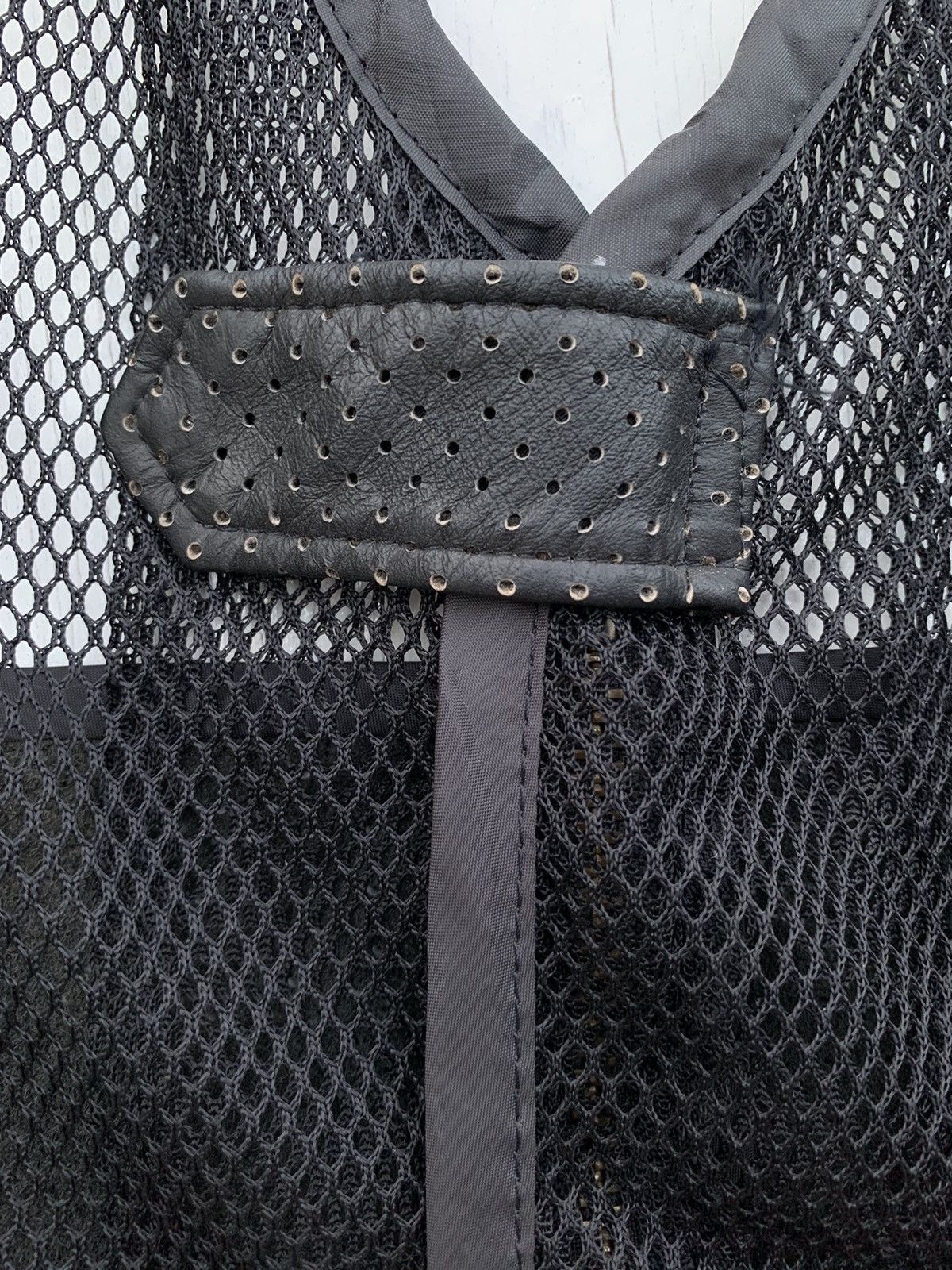 Vintage Michiko London Half Leather Vest