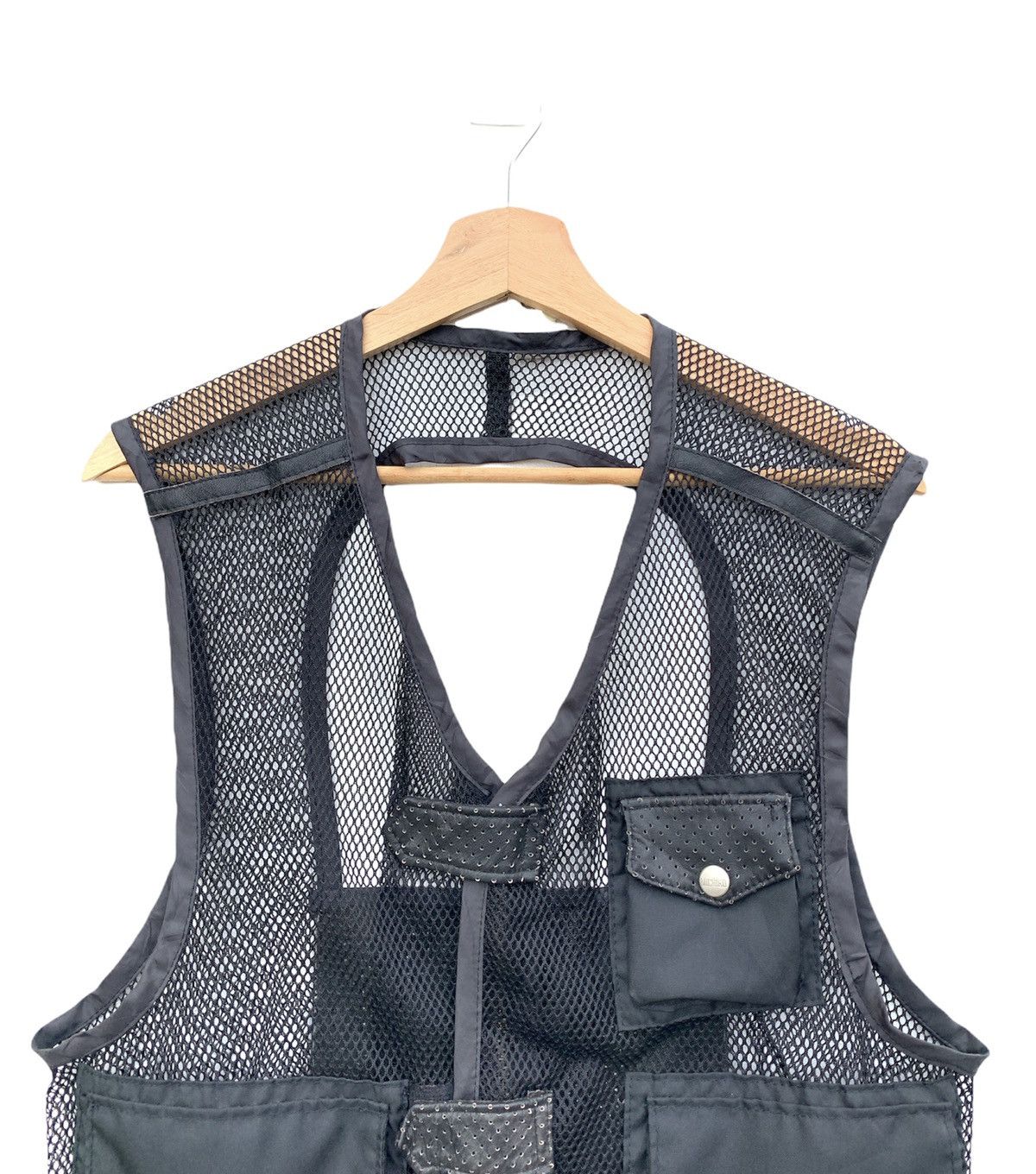 Vintage Michiko London Half Leather Vest