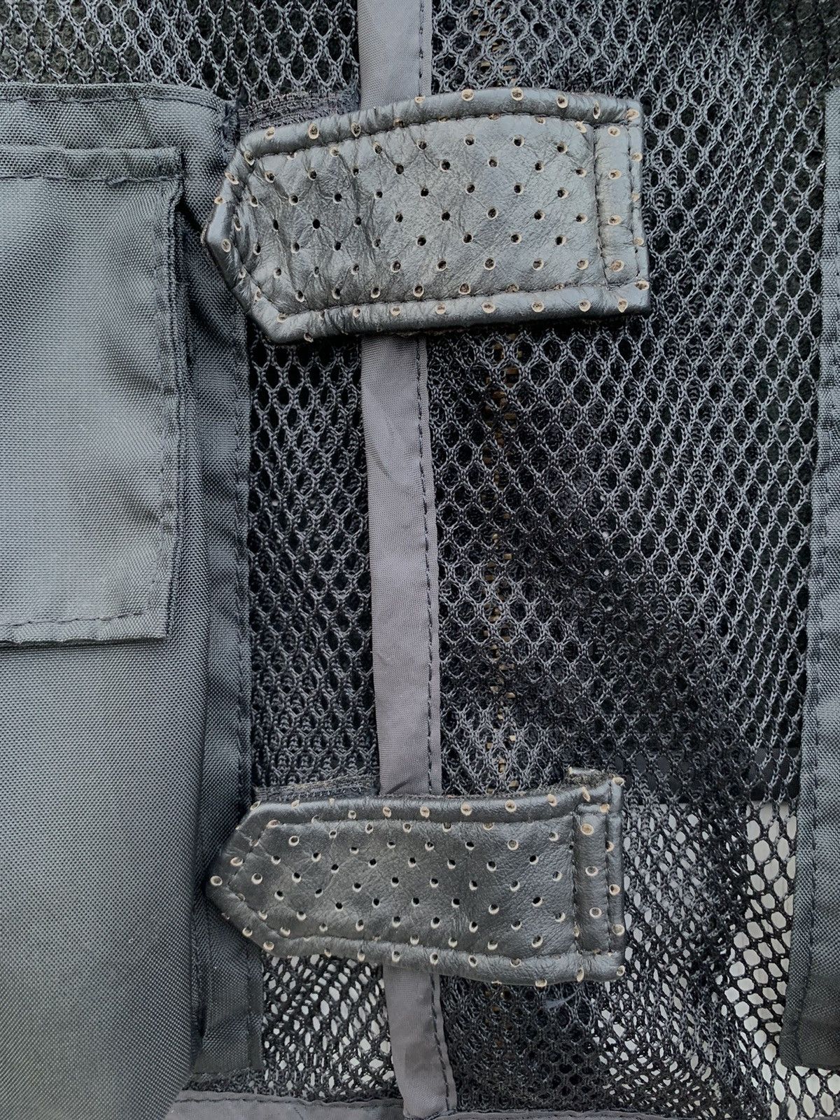 Vintage Michiko London Half Leather Vest