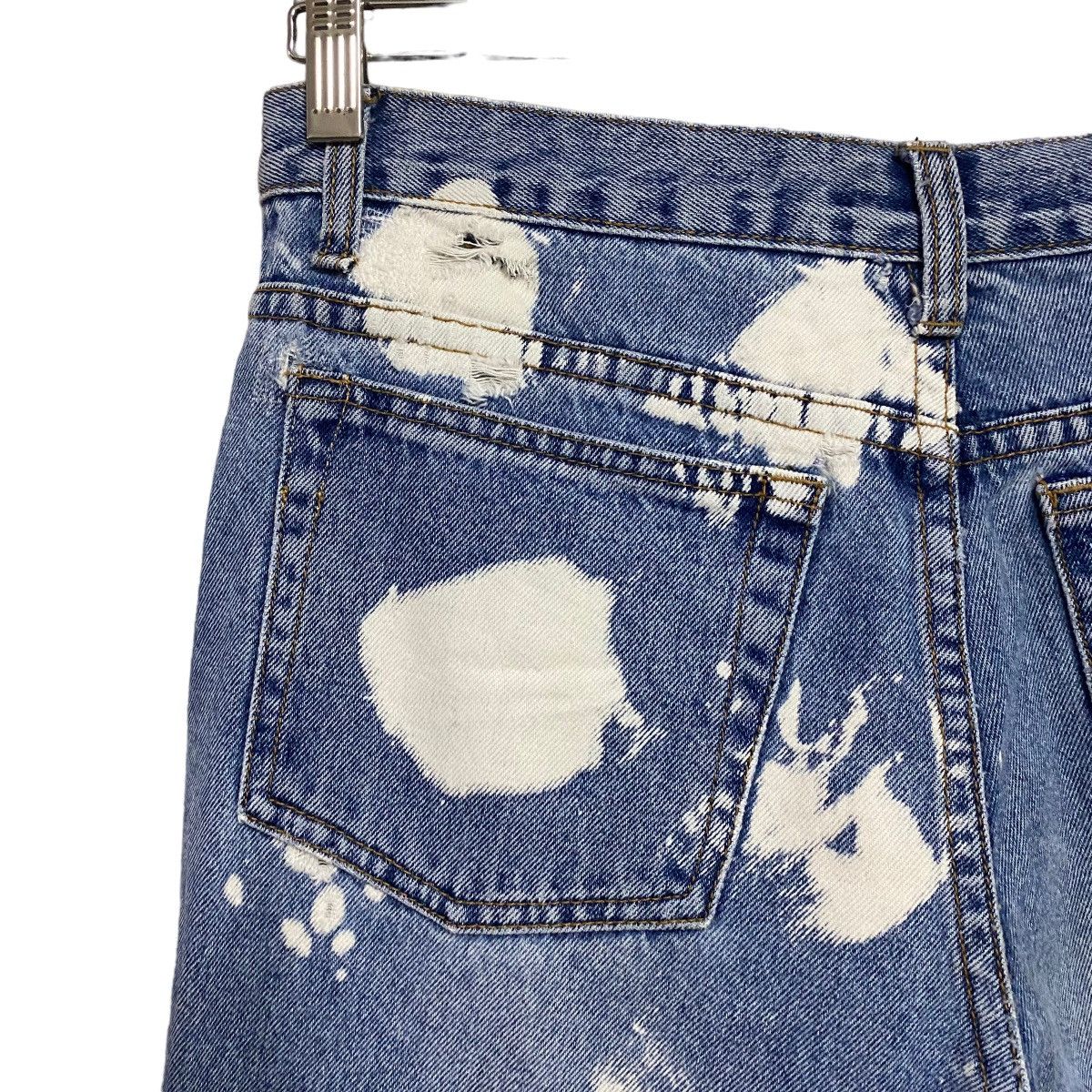 Sean John Vintage Sean John Denim Embroidery Patchwork Jeans USA Flag Size US 31 - 12 Thumbnail