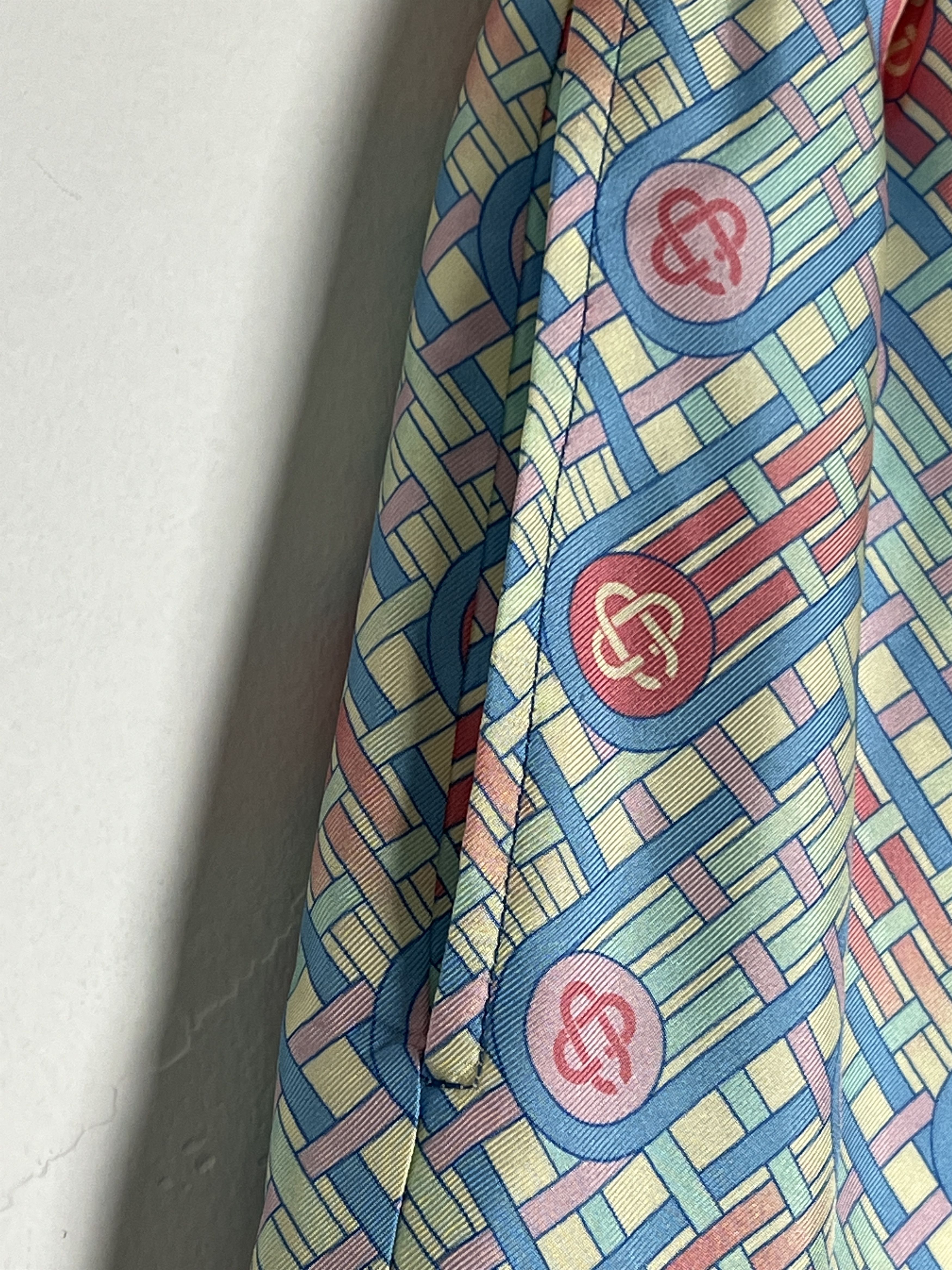 Casablanca Candy Ping Pong Monogram Silk Shorts Size US 30 / EU 46 - 5 Thumbnail