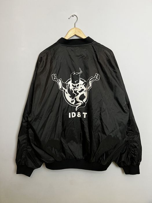 Vintage Rare 90s Thunderdome Bomber Jacket Gabber Hardcore Rave Grailed