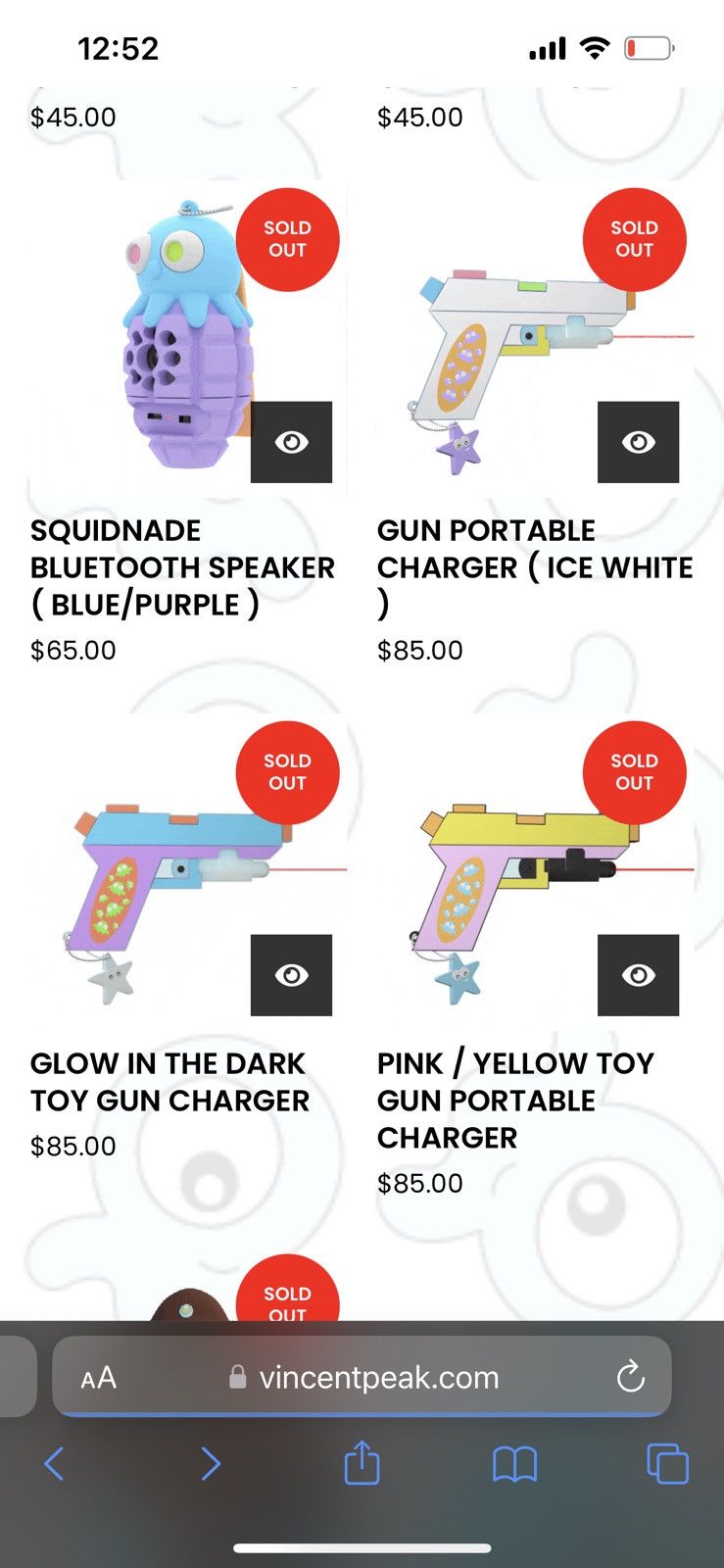 Other Vincent Peak Squidnade Speaker Size ONE SIZE - 13 Thumbnail