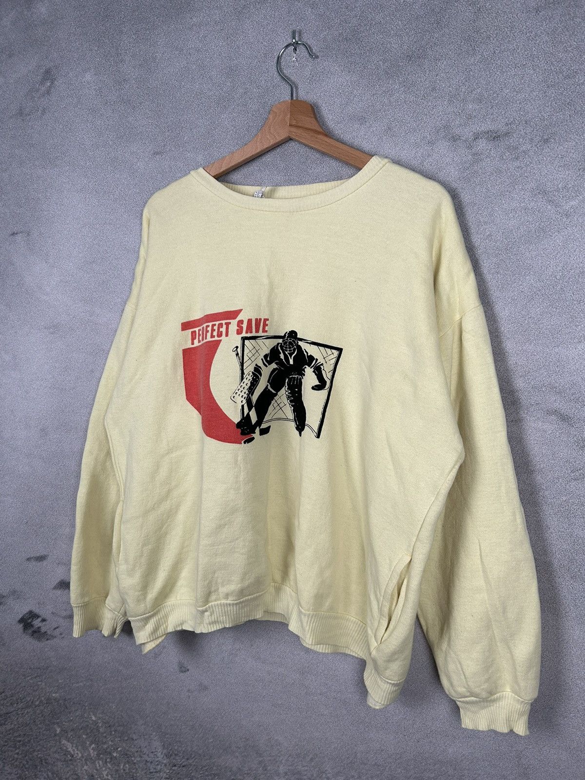 Other Vintage Hockey Crewneck Sport Boxy Fit Streetwear Size US M / EU 48-50 / 2 - 2 Thumbnail