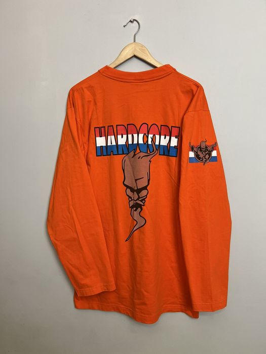 Vintage GRAIL 90s Thunderdome Reflective Logo Gabber Rare Band Tee ...