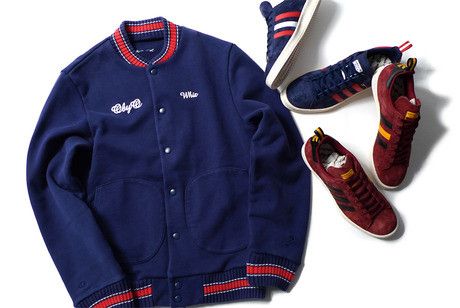 Adidas ObyO KzK Whiz Ltd Bomber Varsity Jacket Sweat Rare