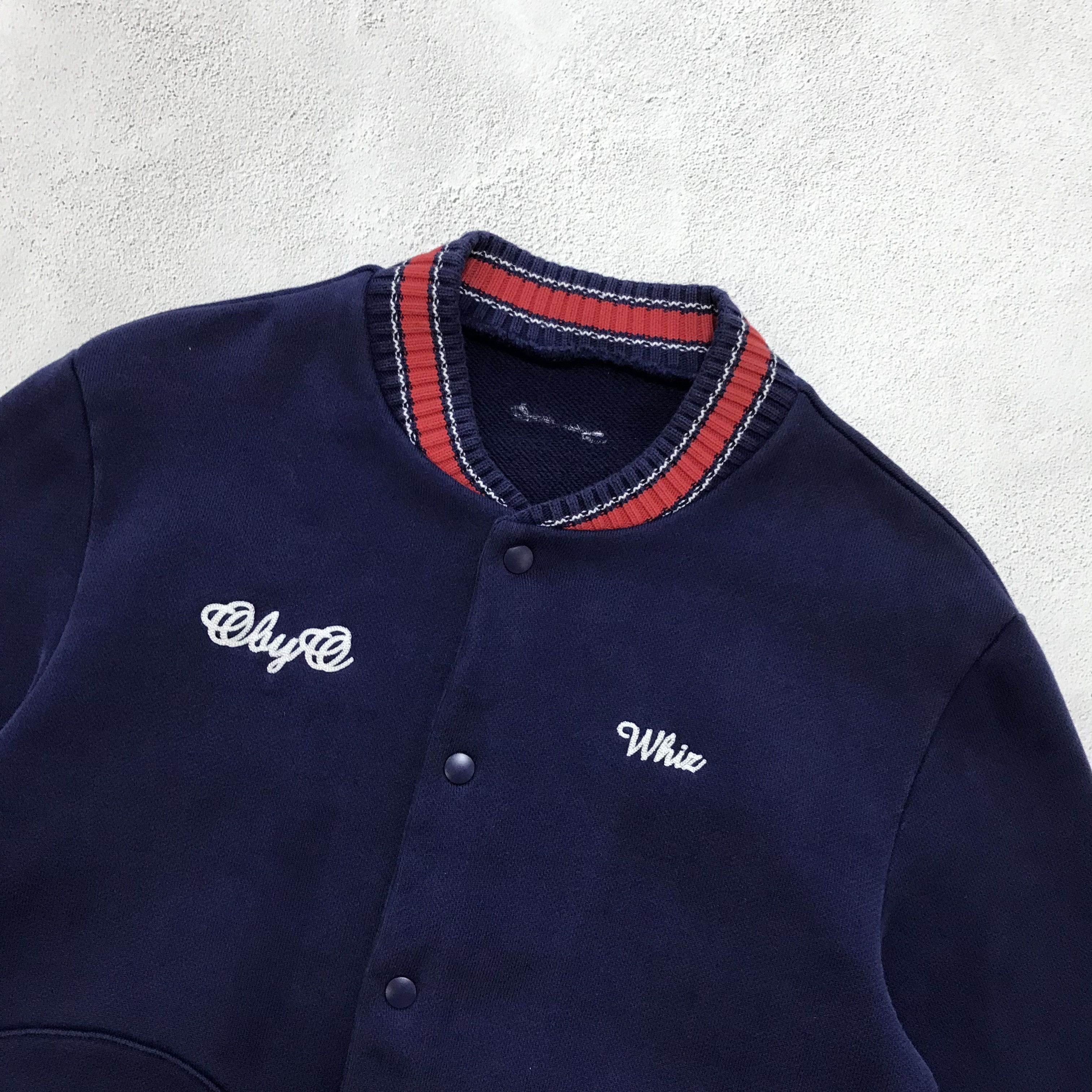 Kazuki Kuraishi Adidas ObyO KzK Whiz Ltd Bomber Varsity Jacket Sweat Rare Size US L / EU 52-54 / 3 - 4 Thumbnail