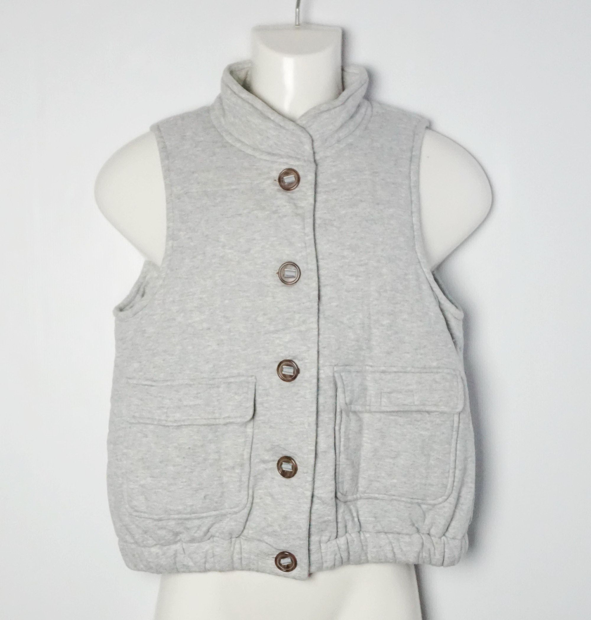 Japanese Brand IKKA Grey Vest Size M / US 6-8 / IT 42-44 - 1 Thumbnail