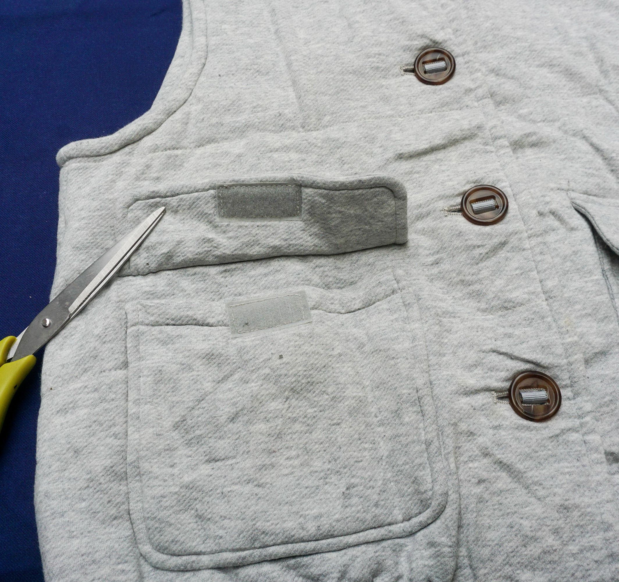Japanese Brand IKKA Grey Vest Size M / US 6-8 / IT 42-44 - 6 Thumbnail