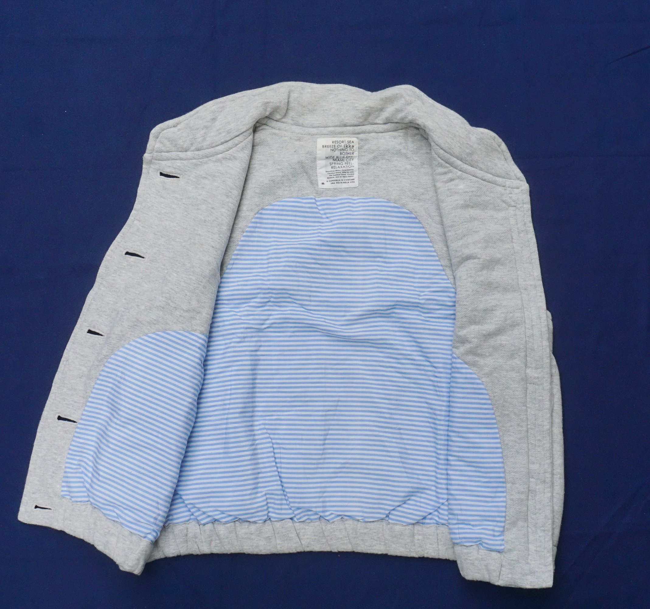 Japanese Brand IKKA Grey Vest Size M / US 6-8 / IT 42-44 - 8 Thumbnail