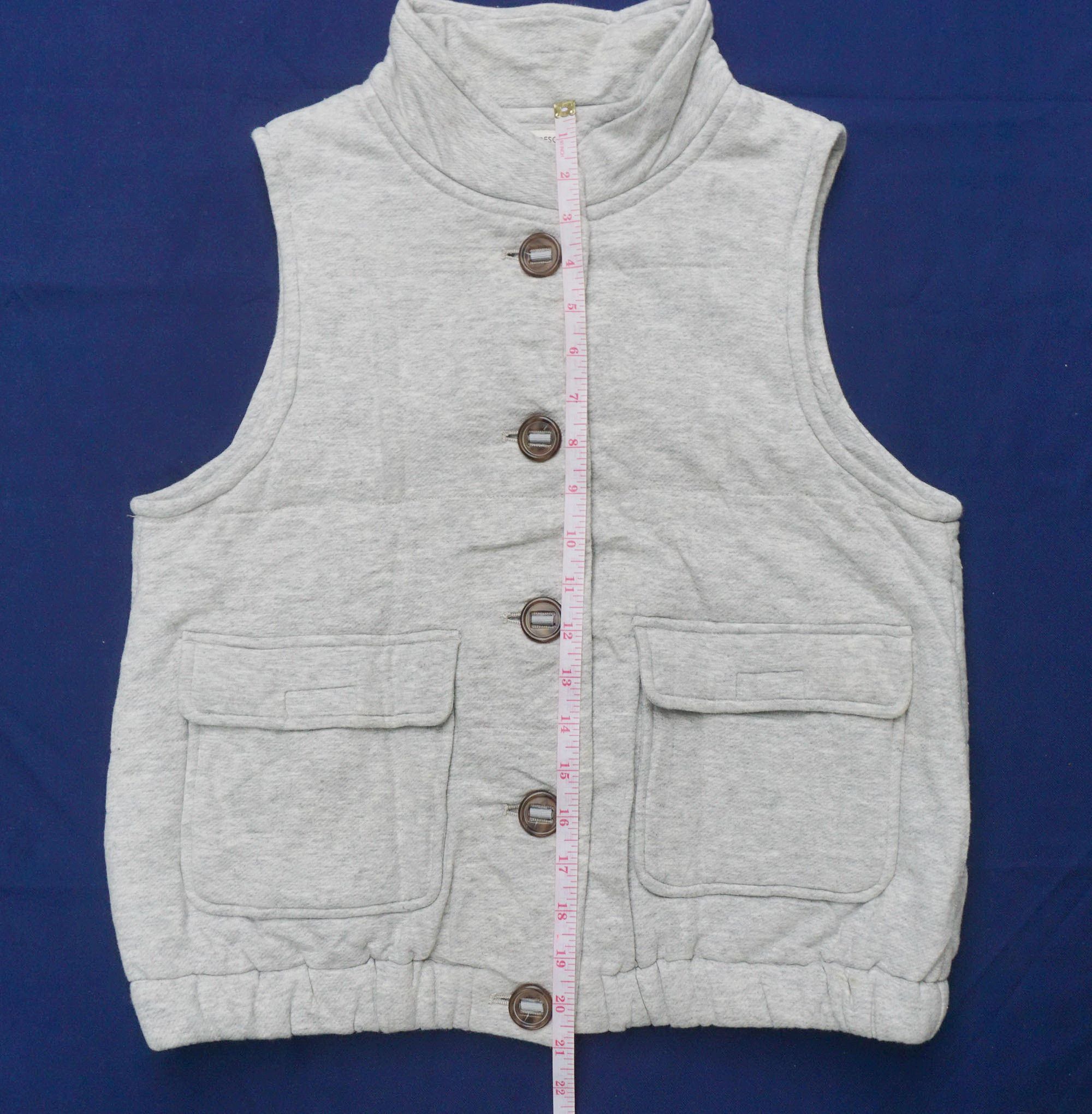 Japanese Brand IKKA Grey Vest Size M / US 6-8 / IT 42-44 - 11 Thumbnail