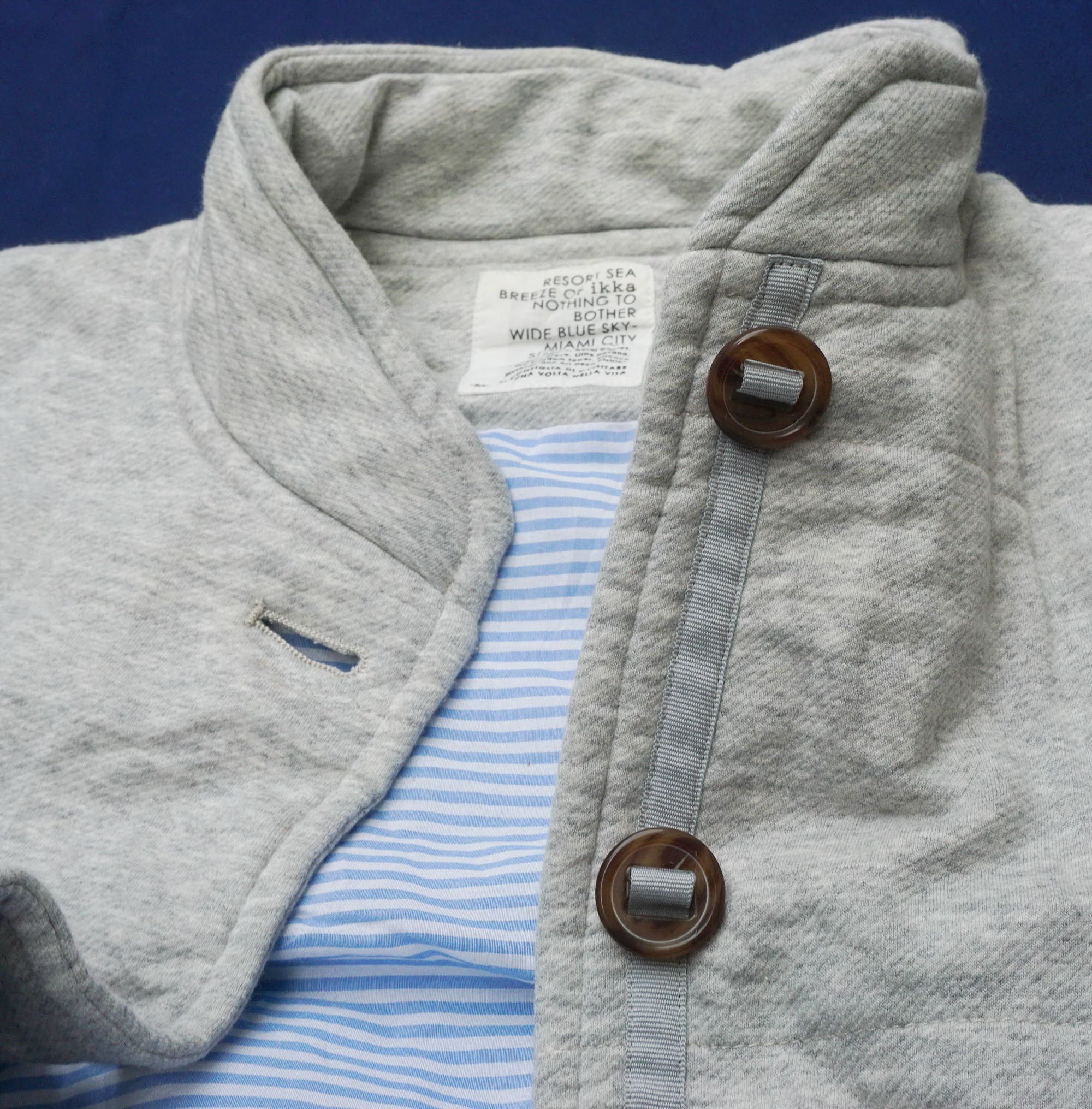 Japanese Brand IKKA Grey Vest Size M / US 6-8 / IT 42-44 - 7 Thumbnail