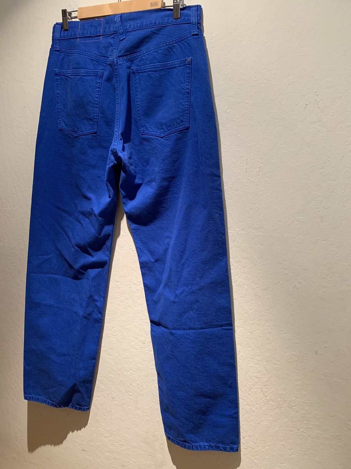 Calvin Klein × Designer × Heron Preston *RARE* New Heron Preston x Calvin Klein Overdye Denim Jeans Size US 34 / EU 50 - 2 Thumbnail