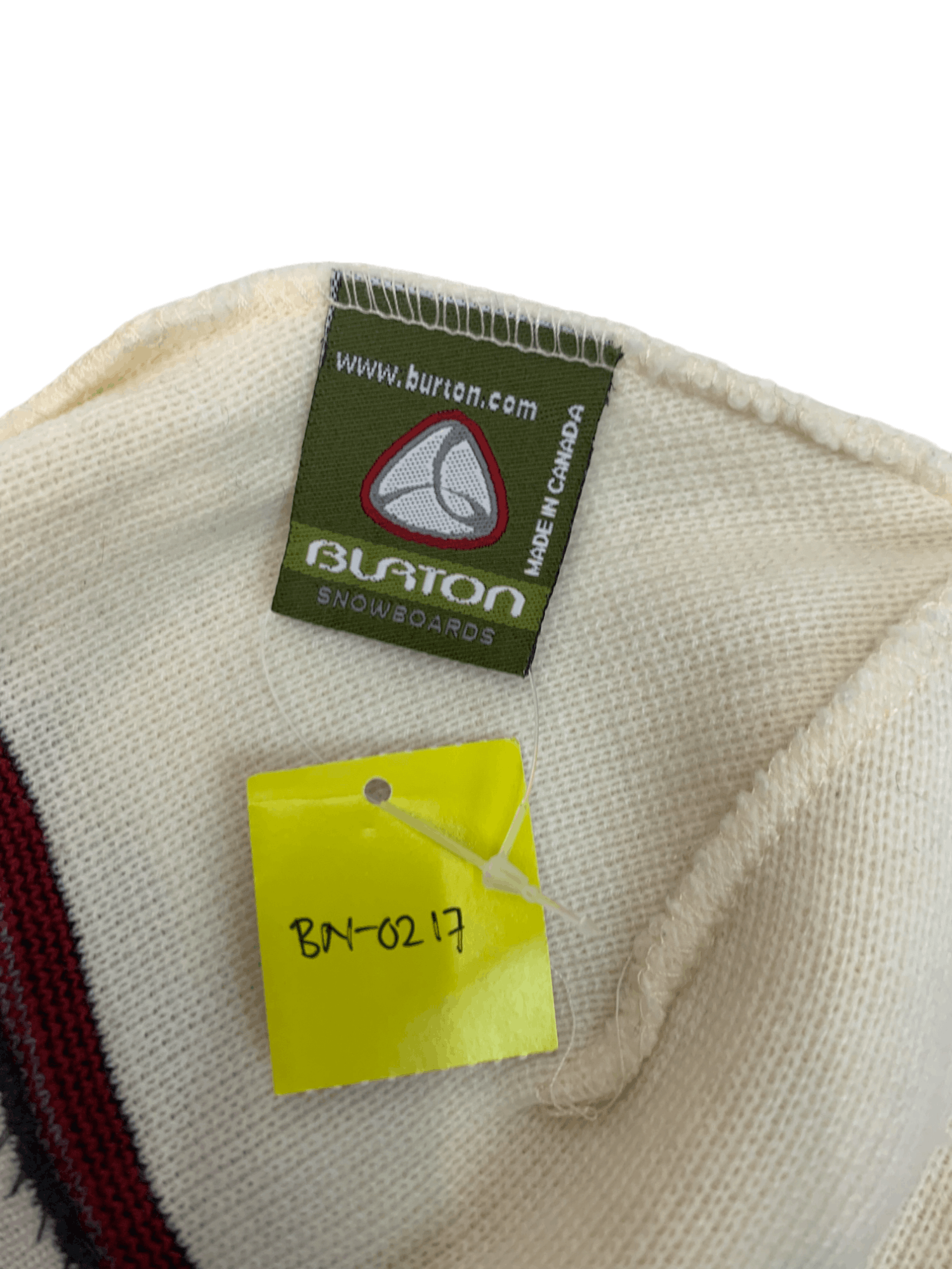 Burton BURTON SNOWBOARDS MADE IN CANADA UNISEX BEANIE HAT CAP Size ONE SIZE - 7 Thumbnail