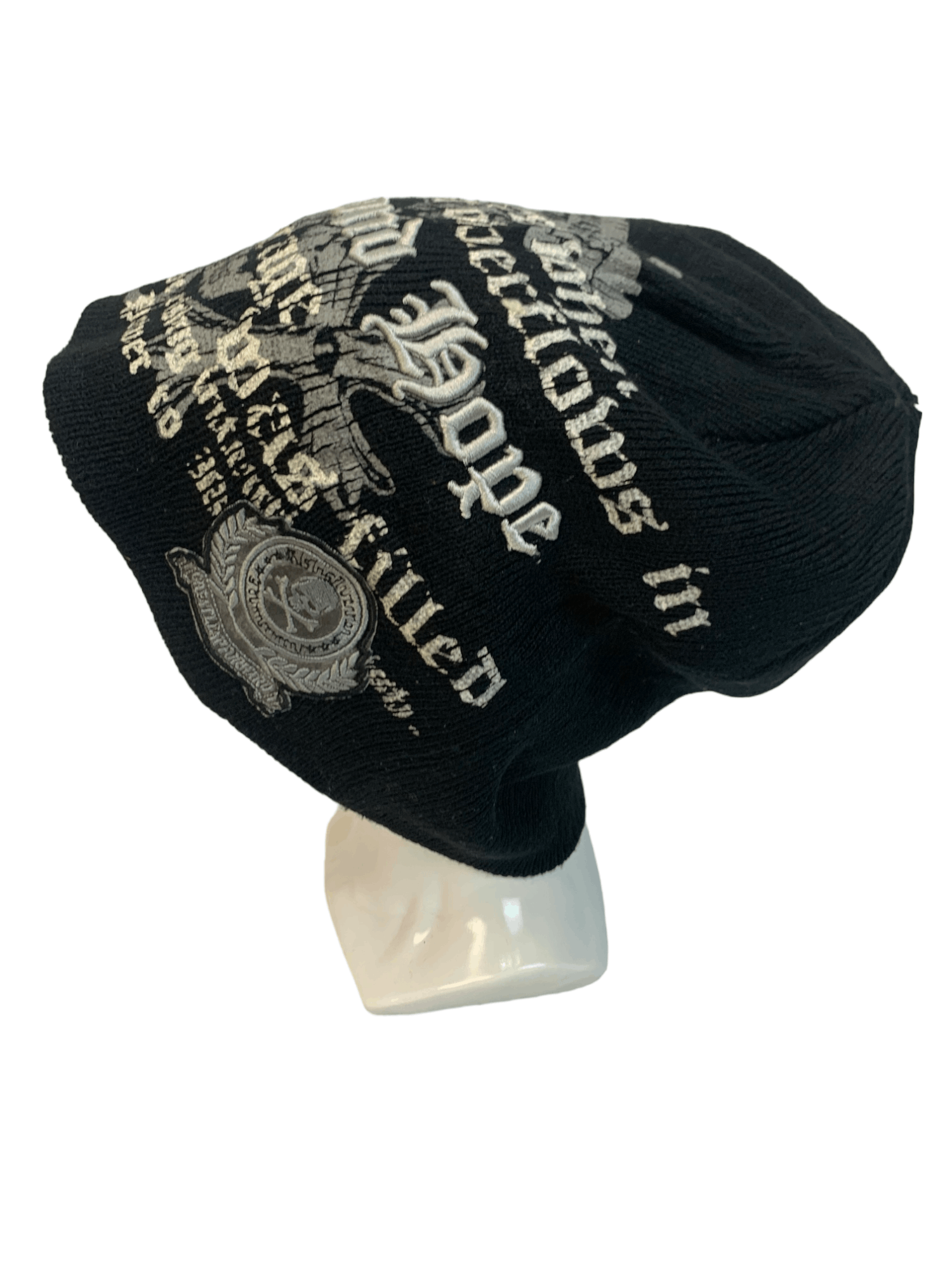 Seditionaries DESITIONARIE X SKULLS DESIGNER BEANIE HAT CAP Size ONE SIZE - 2 Thumbnail