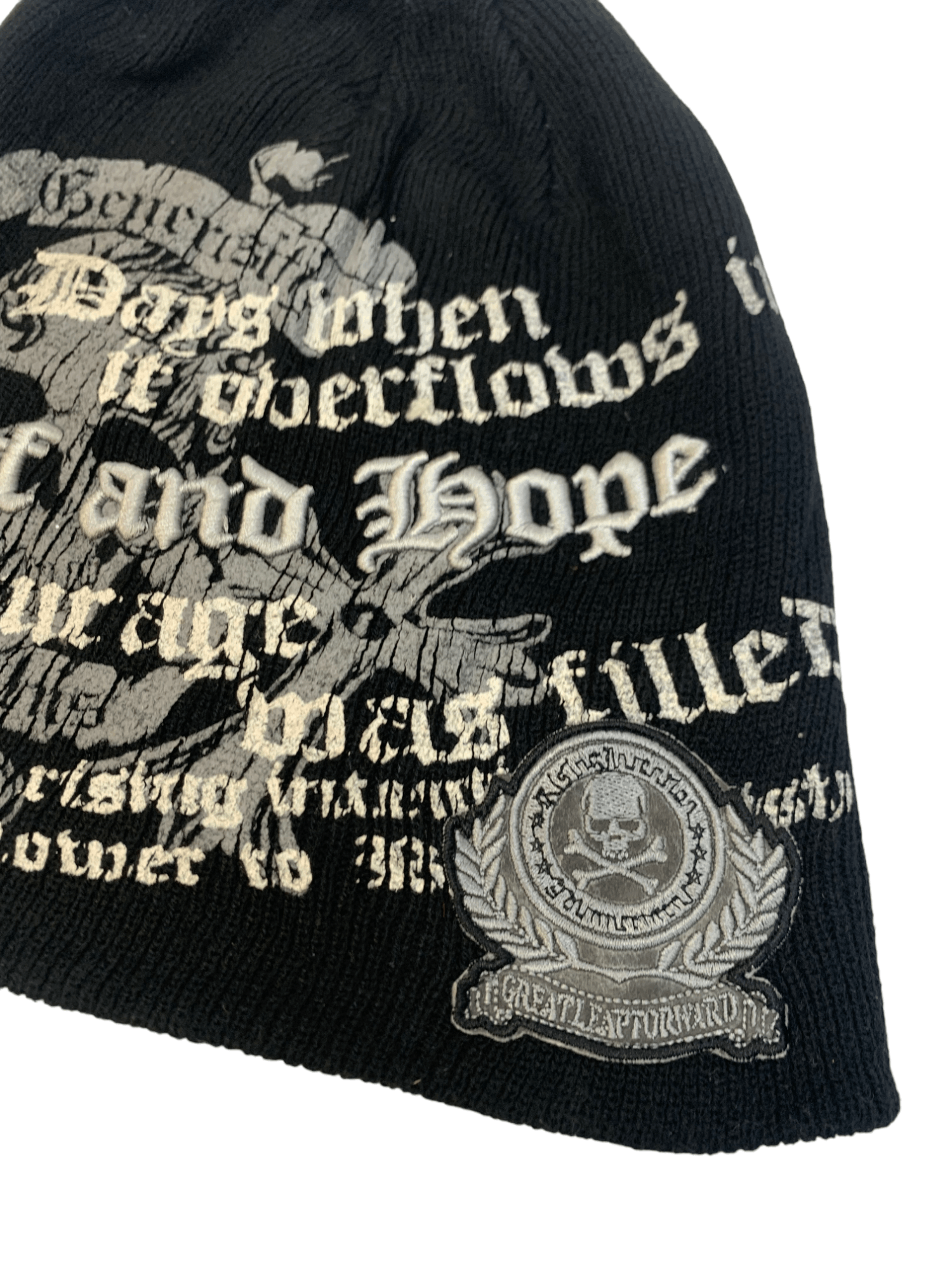 Seditionaries DESITIONARIE X SKULLS DESIGNER BEANIE HAT CAP Size ONE SIZE - 6 Thumbnail