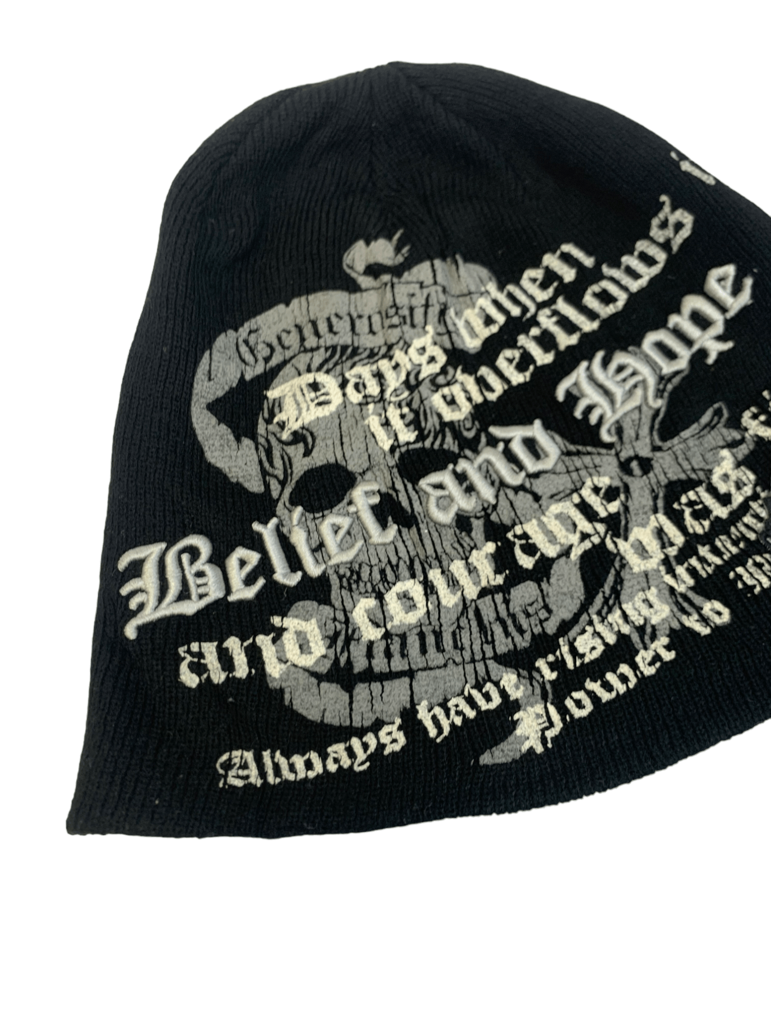 Seditionaries DESITIONARIE X SKULLS DESIGNER BEANIE HAT CAP Size ONE SIZE - 7 Thumbnail