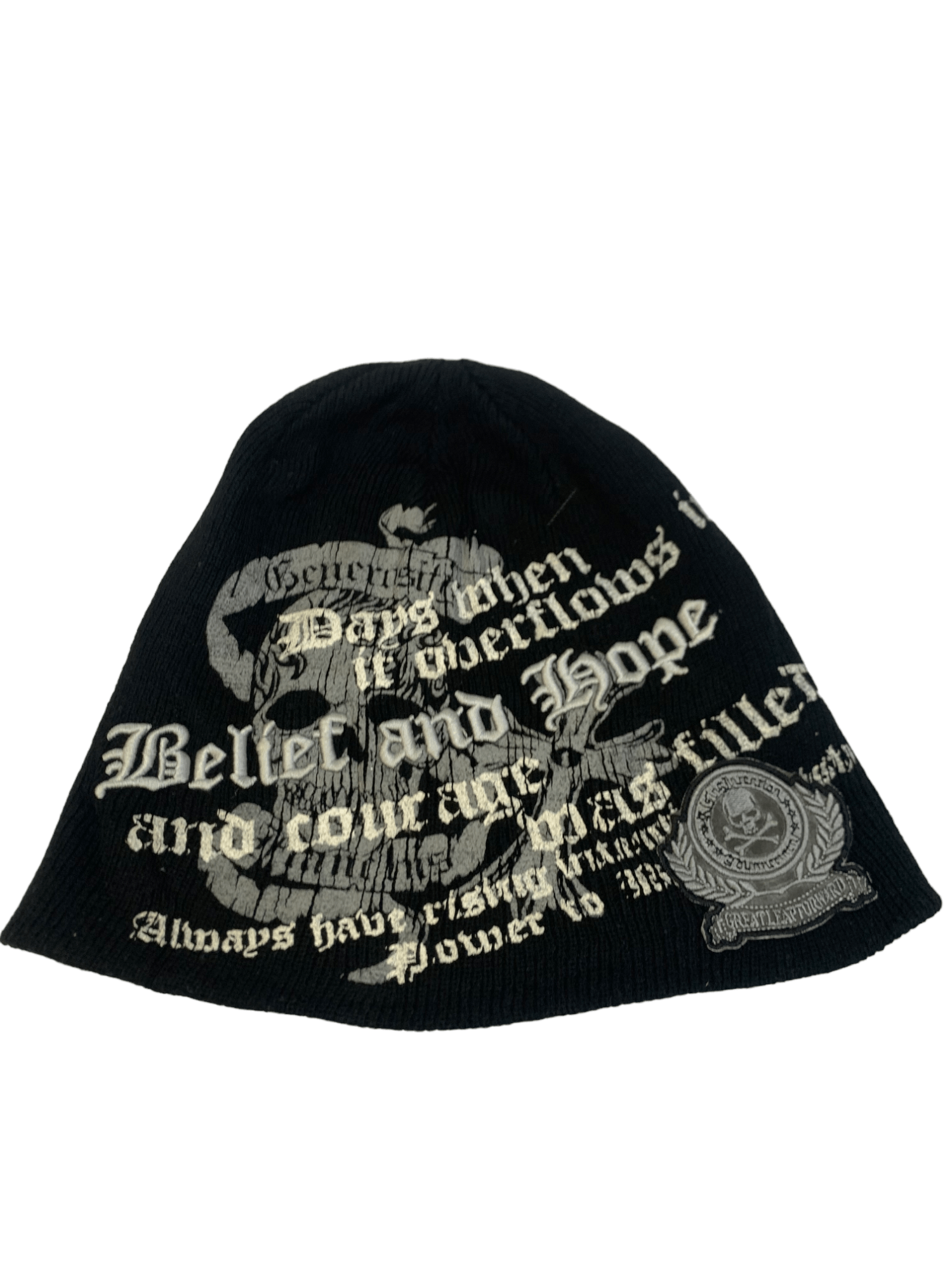 Seditionaries DESITIONARIE X SKULLS DESIGNER BEANIE HAT CAP Size ONE SIZE - 5 Thumbnail