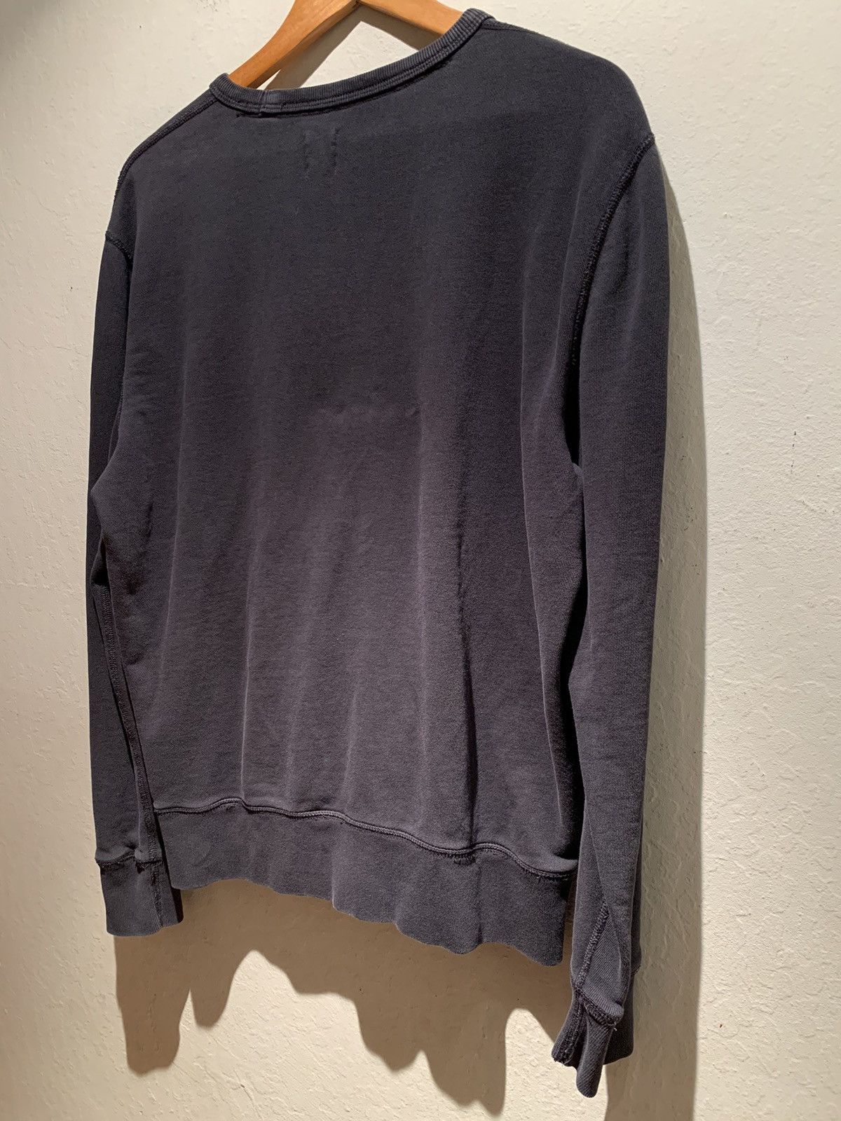 Gap *RARE* GAP Garment Dye Raw Seam Heavy Crewneck Sweatshirt Size US XL / EU 56 / 4 - 2 Thumbnail