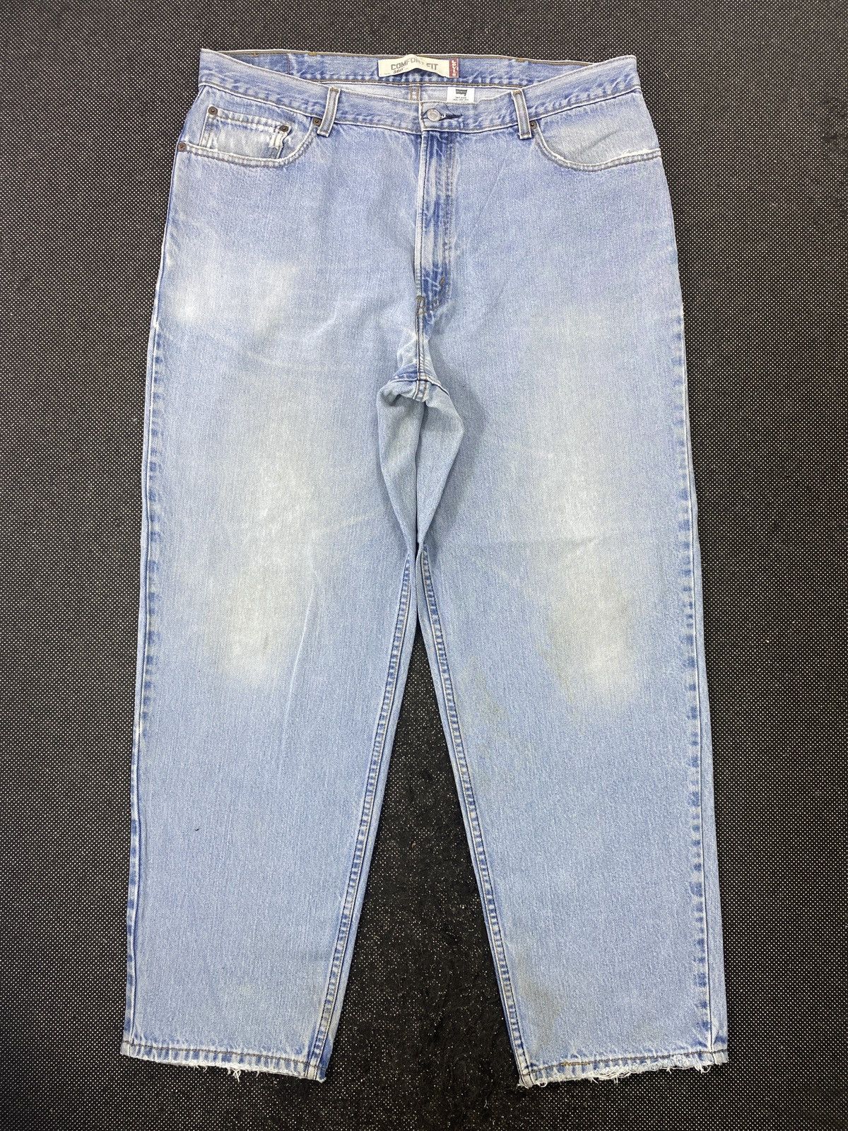 Levi's VINTAGE LEVI'S 560 BLUE WASH JEANS-J521 Size US 41 - 1 Thumbnail
