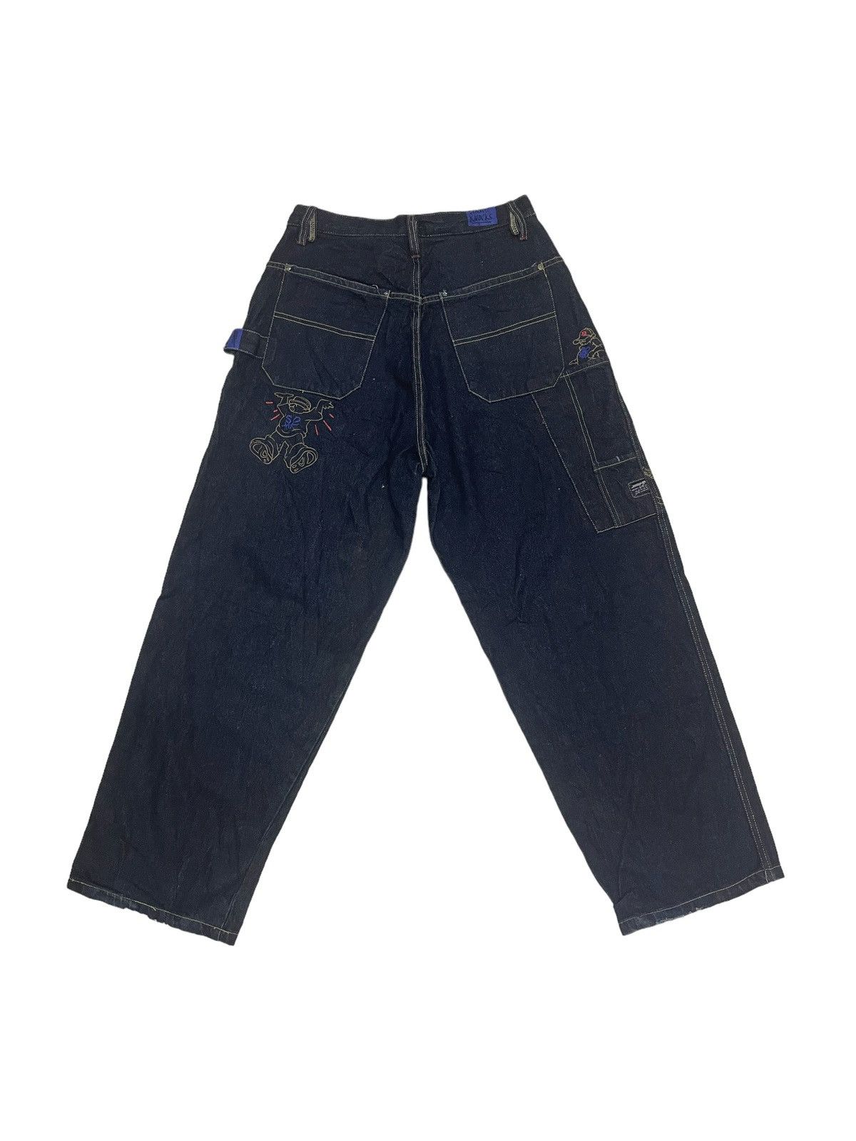 Vintage Vintage Denim by School Of Hard Knocks SOHK HipHop Style Size US 31 - 2 Thumbnail