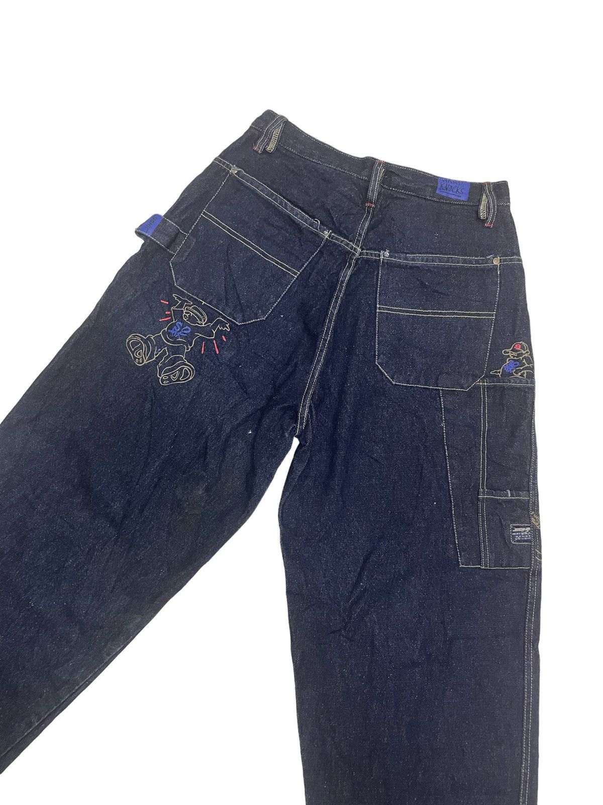 Vintage Vintage Denim by School Of Hard Knocks SOHK HipHop Style Size US 31 - 6 Thumbnail