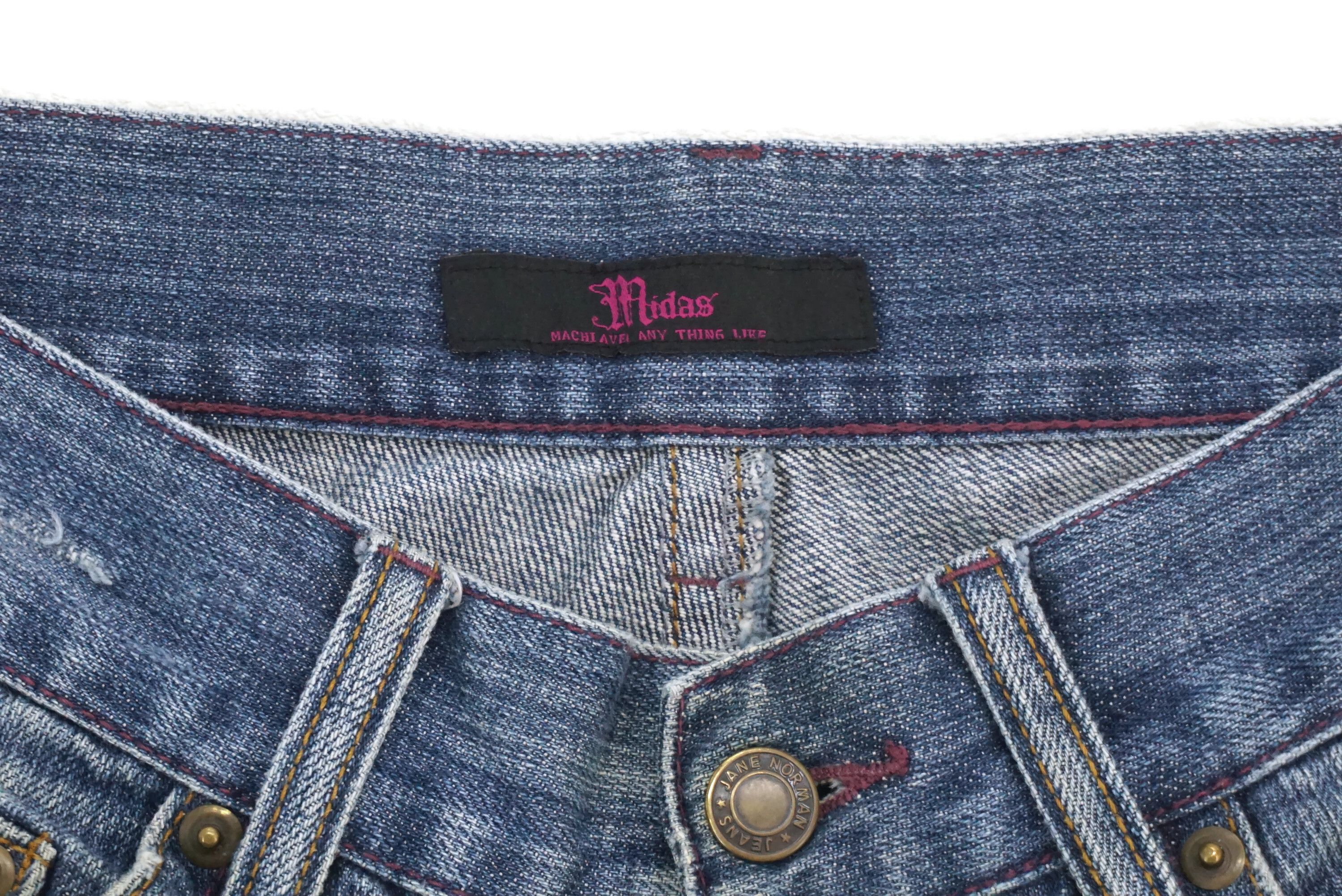 Distressed Denim Midas Jeans Bootcut Jeans Flare Jeans Japanese Distressed Size US 29 - 6 Thumbnail