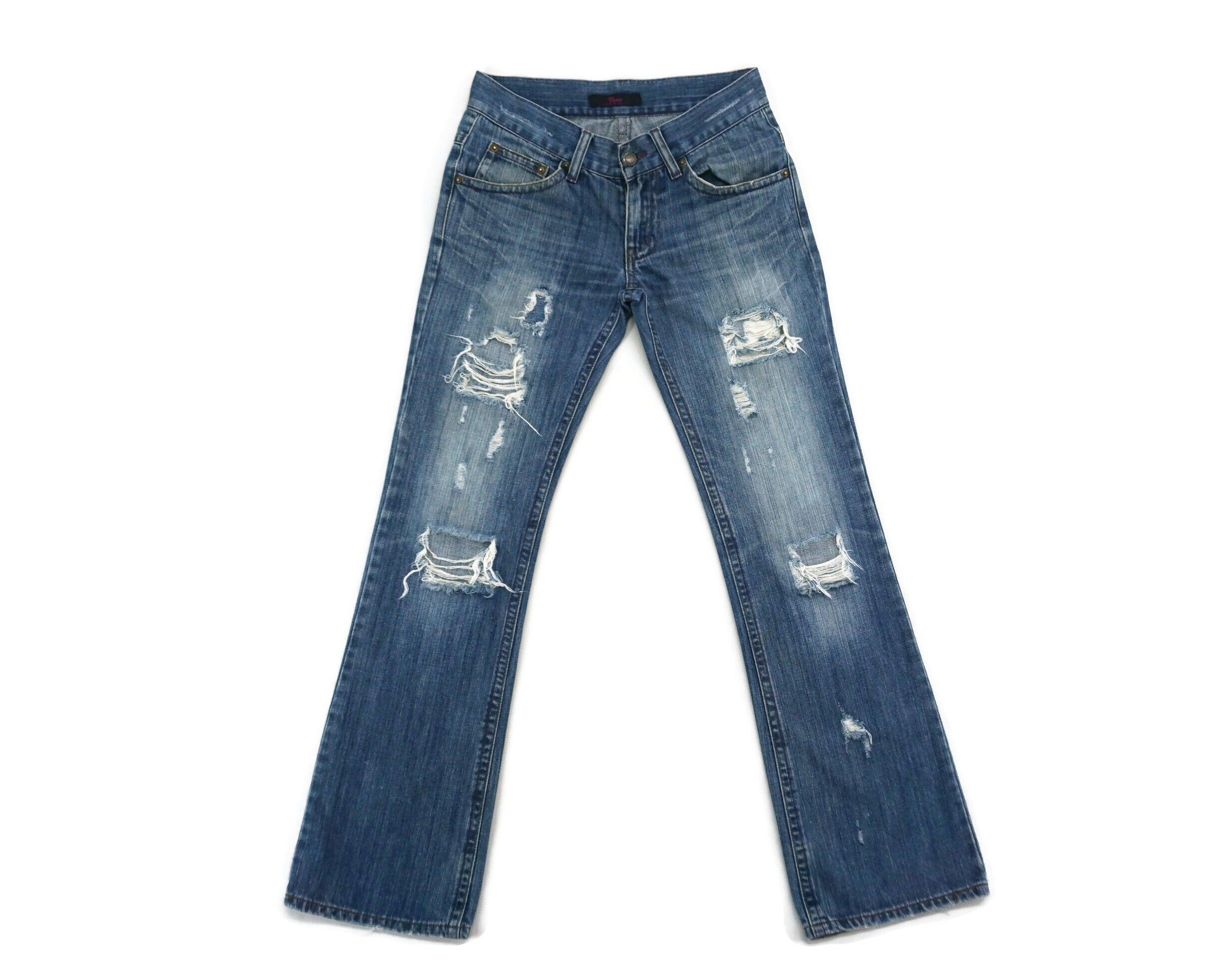 Distressed Denim Midas Jeans Bootcut Jeans Flare Jeans Japanese Distressed Size US 29 - 1 Preview