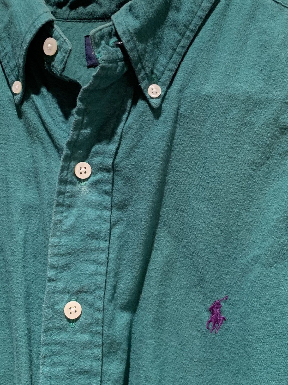 Polo Ralph Lauren *RARE* Vintage Ralph Lauren 100% Cotton Button Shirt - Large Size US L / EU 52-54 / 3 - 4 Thumbnail