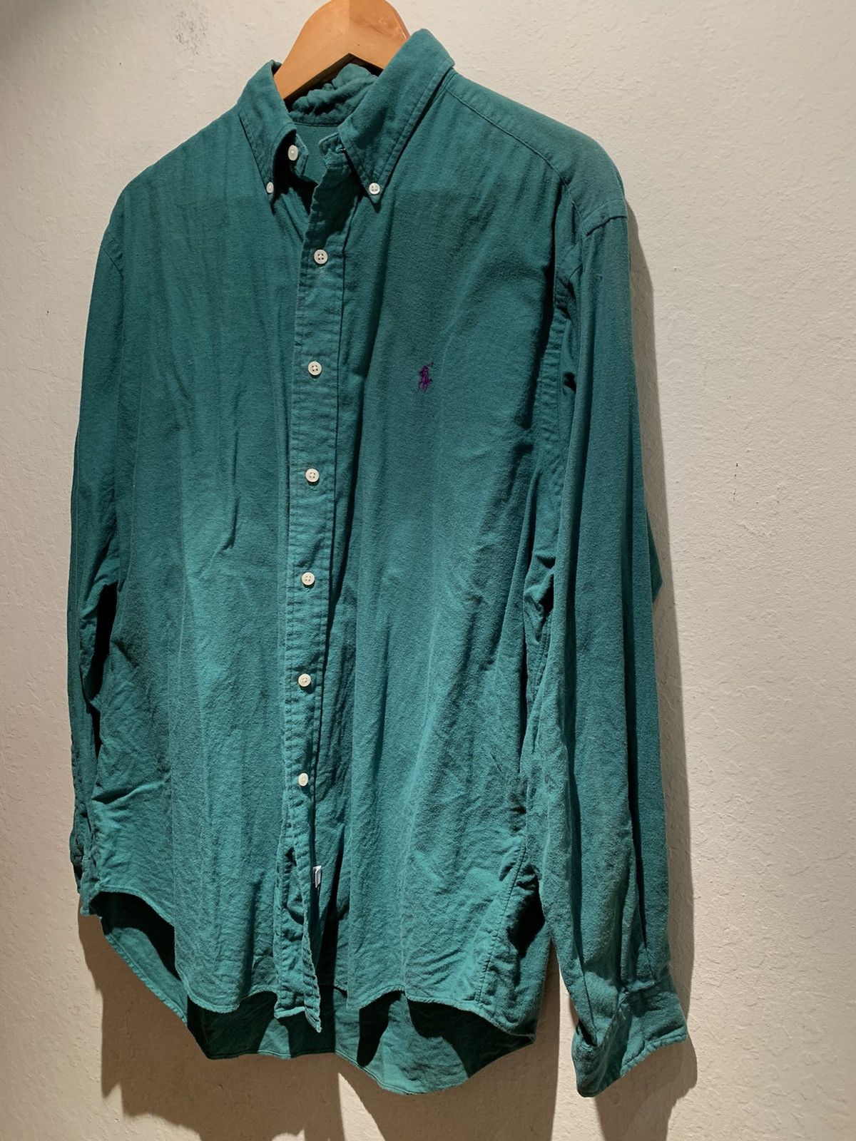 Polo Ralph Lauren *RARE* Vintage Ralph Lauren 100% Cotton Button Shirt - Large Size US L / EU 52-54 / 3 - 1 Thumbnail