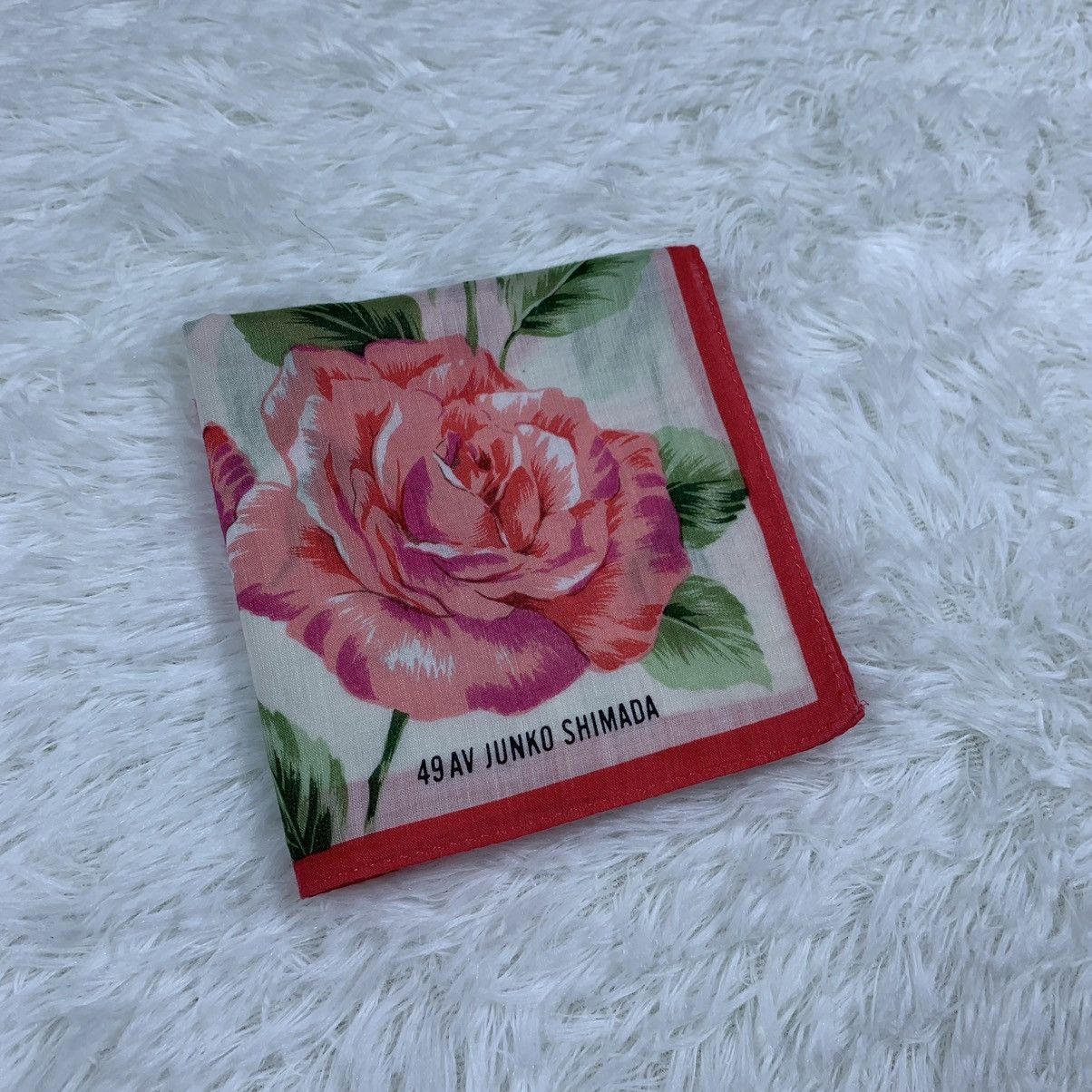 Japanese Brand × Junko Shimada JUNKO SHIMADA handkerchief handky pocket square flowe design Size ONE SIZE - 5 Thumbnail