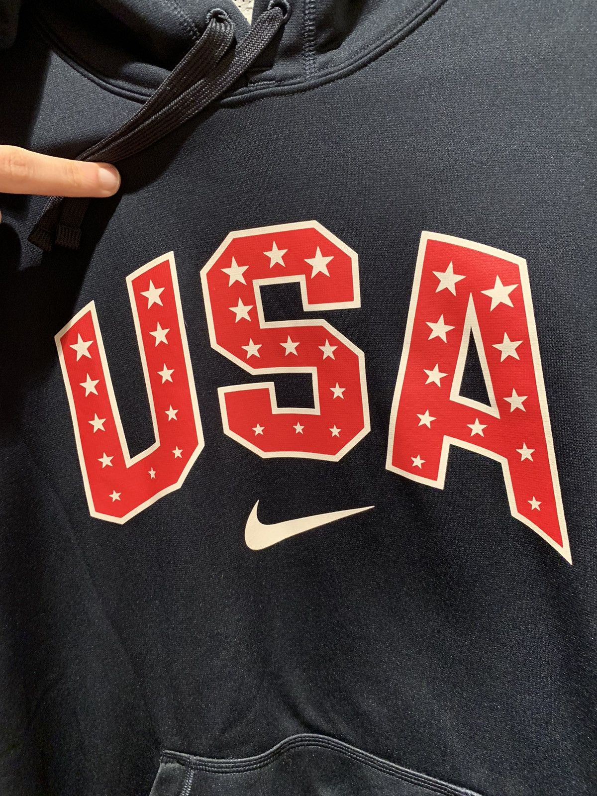 Nike *RARE* Nike x Team USA Olympics Embroidered ThermaFit Hoodie Size US M / EU 48-50 / 2 - 4 Thumbnail