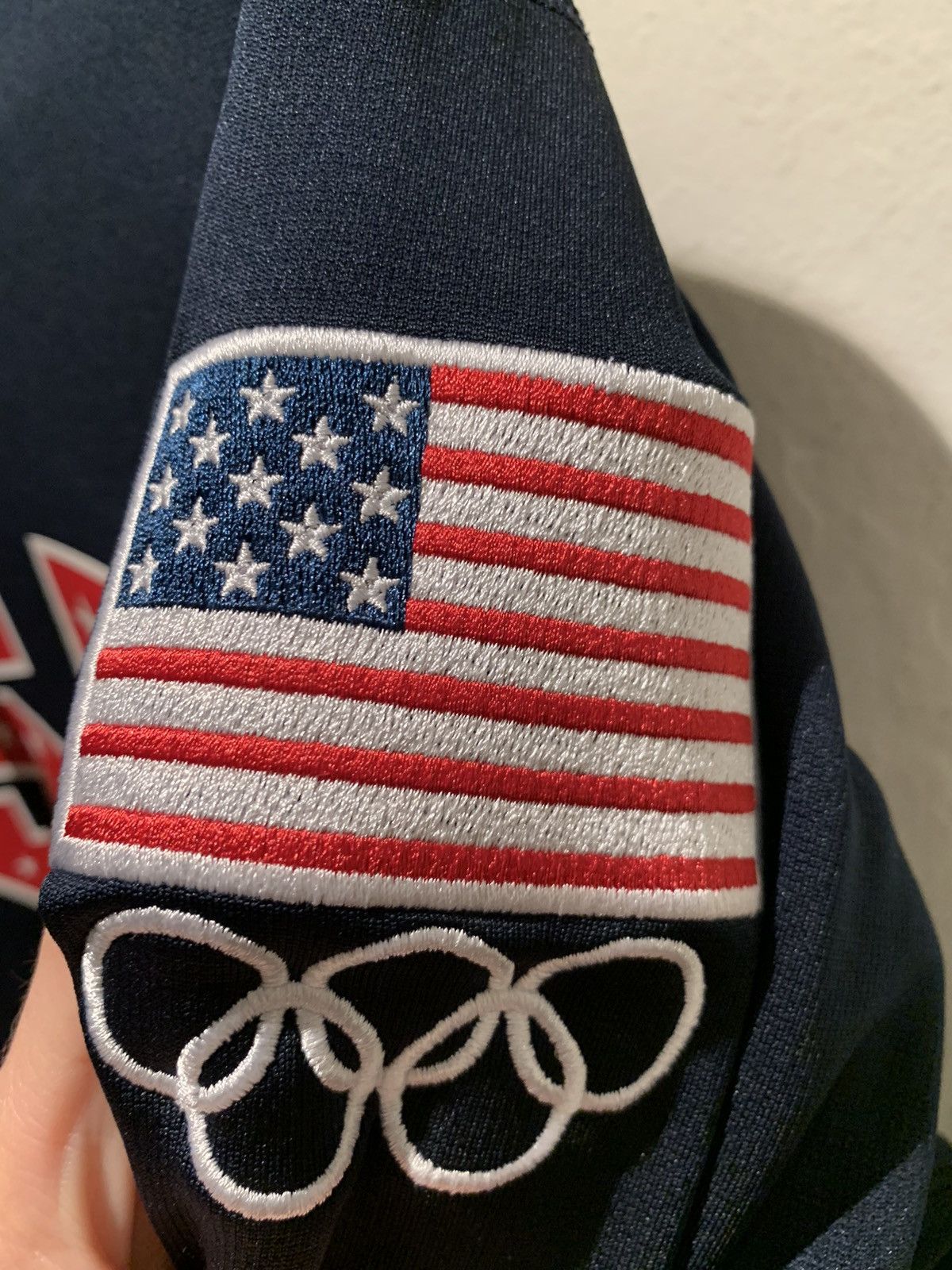 Nike *RARE* Nike x Team USA Olympics Embroidered ThermaFit Hoodie Size US M / EU 48-50 / 2 - 3 Thumbnail