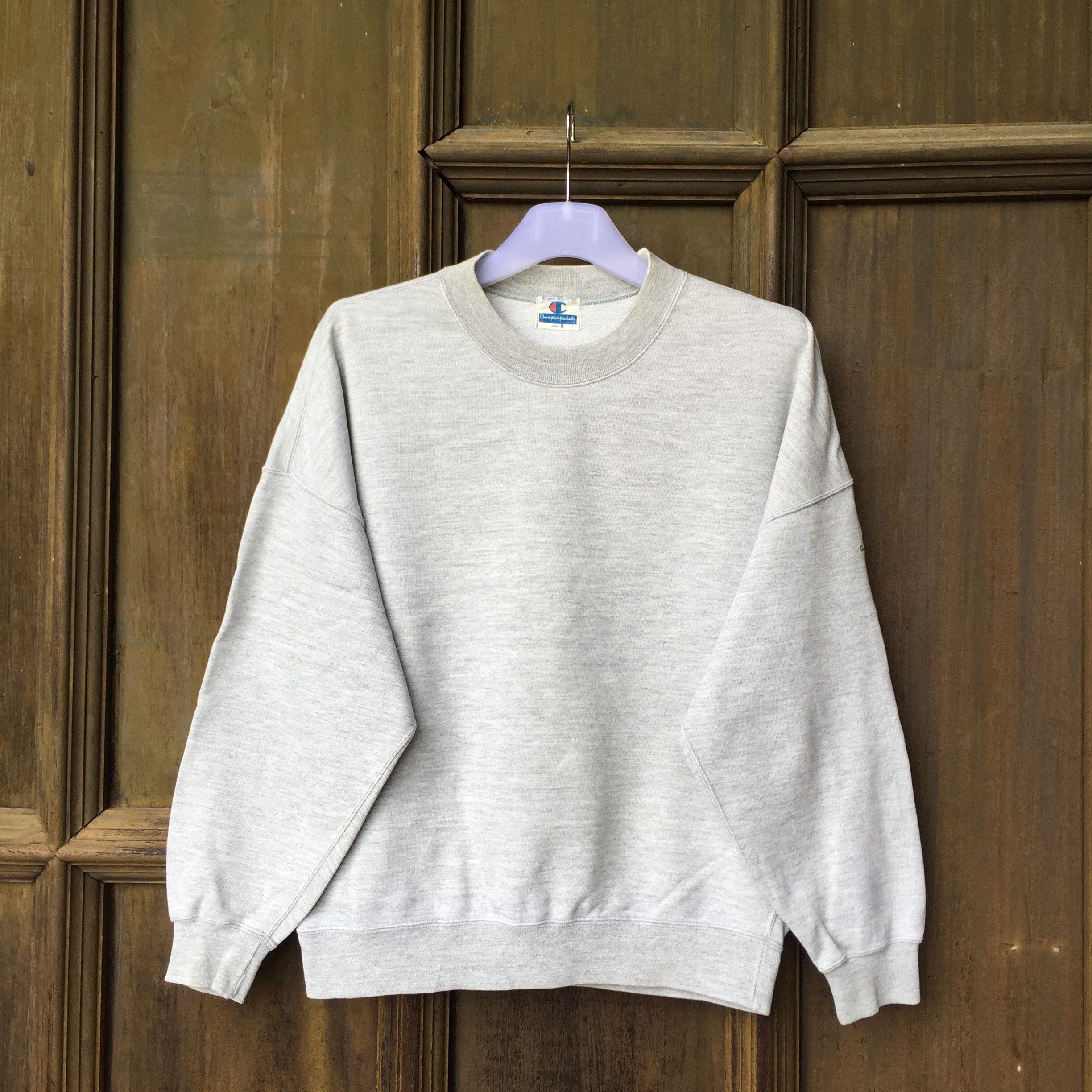 CHAMPION PRODUCTS sweatshirt spell out small logo