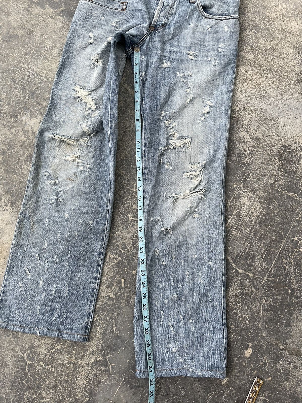 Dolce & Gabbana Dolce & Gabbana rugged distressed denim Size US 32 / EU 48 - 19 Thumbnail