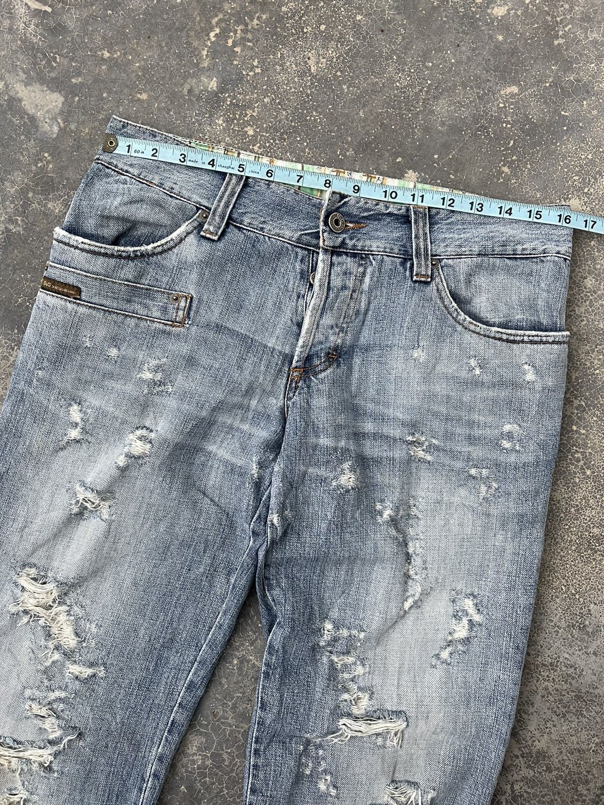 Dolce & Gabbana Dolce & Gabbana rugged distressed denim Size US 32 / EU 48 - 14 Thumbnail