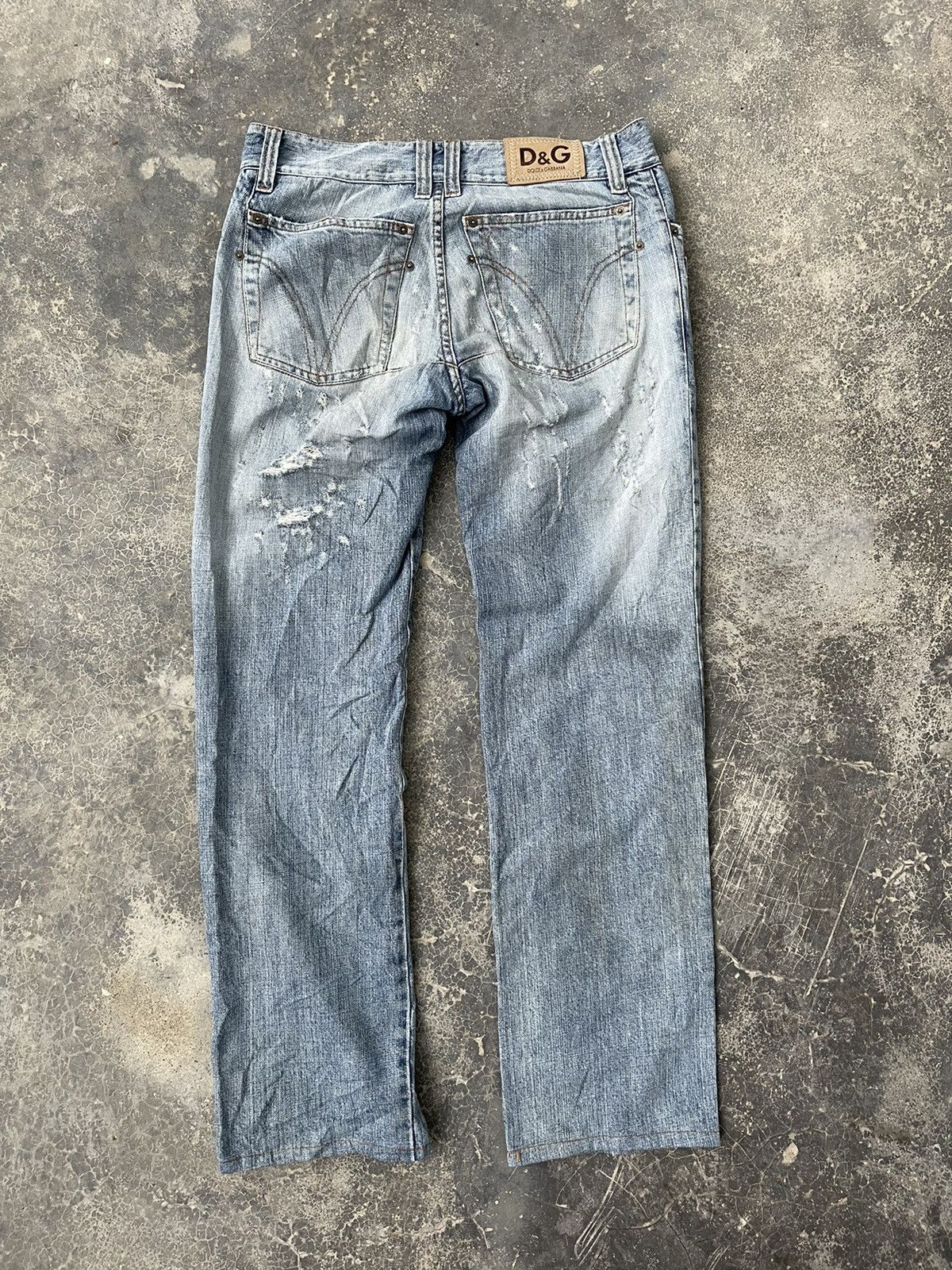 Dolce & Gabbana Dolce & Gabbana rugged distressed denim Size US 32 / EU 48 - 3 Thumbnail