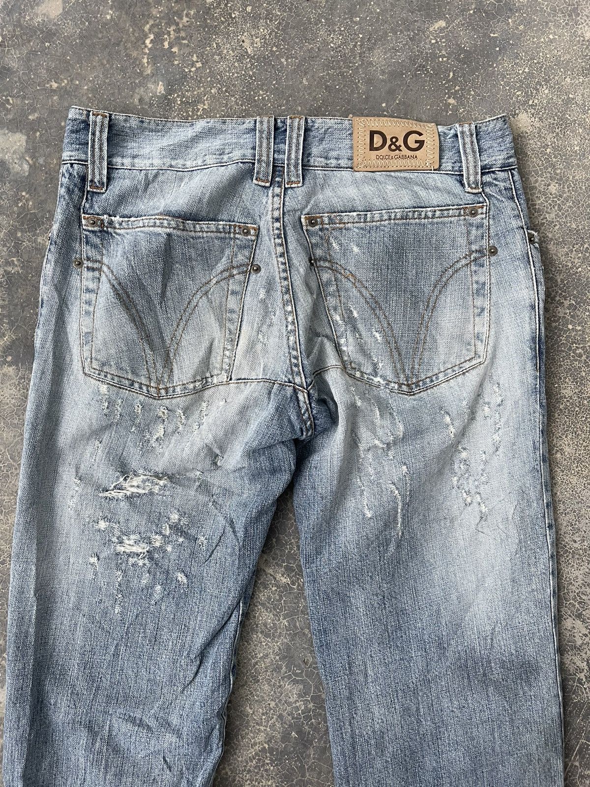 Dolce & Gabbana Dolce & Gabbana rugged distressed denim Size US 32 / EU 48 - 4 Thumbnail