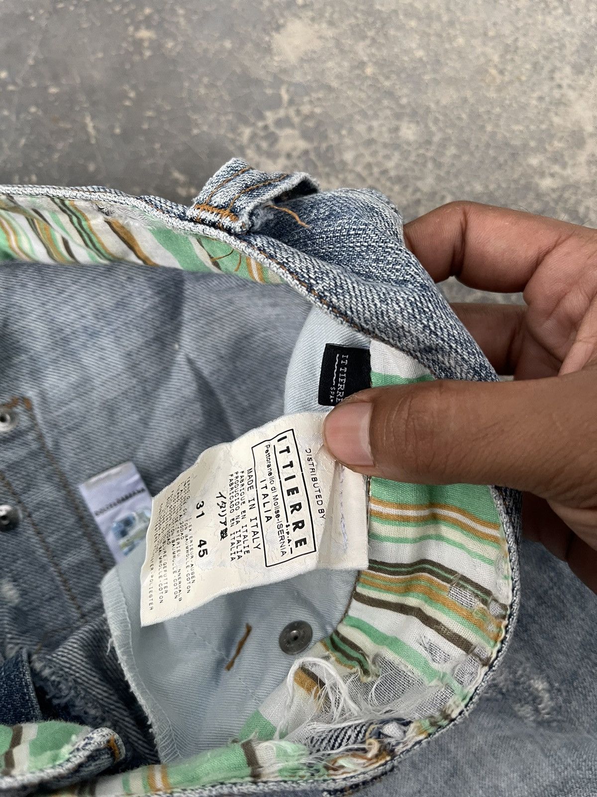 Dolce & Gabbana Dolce & Gabbana rugged distressed denim Size US 32 / EU 48 - 9 Thumbnail