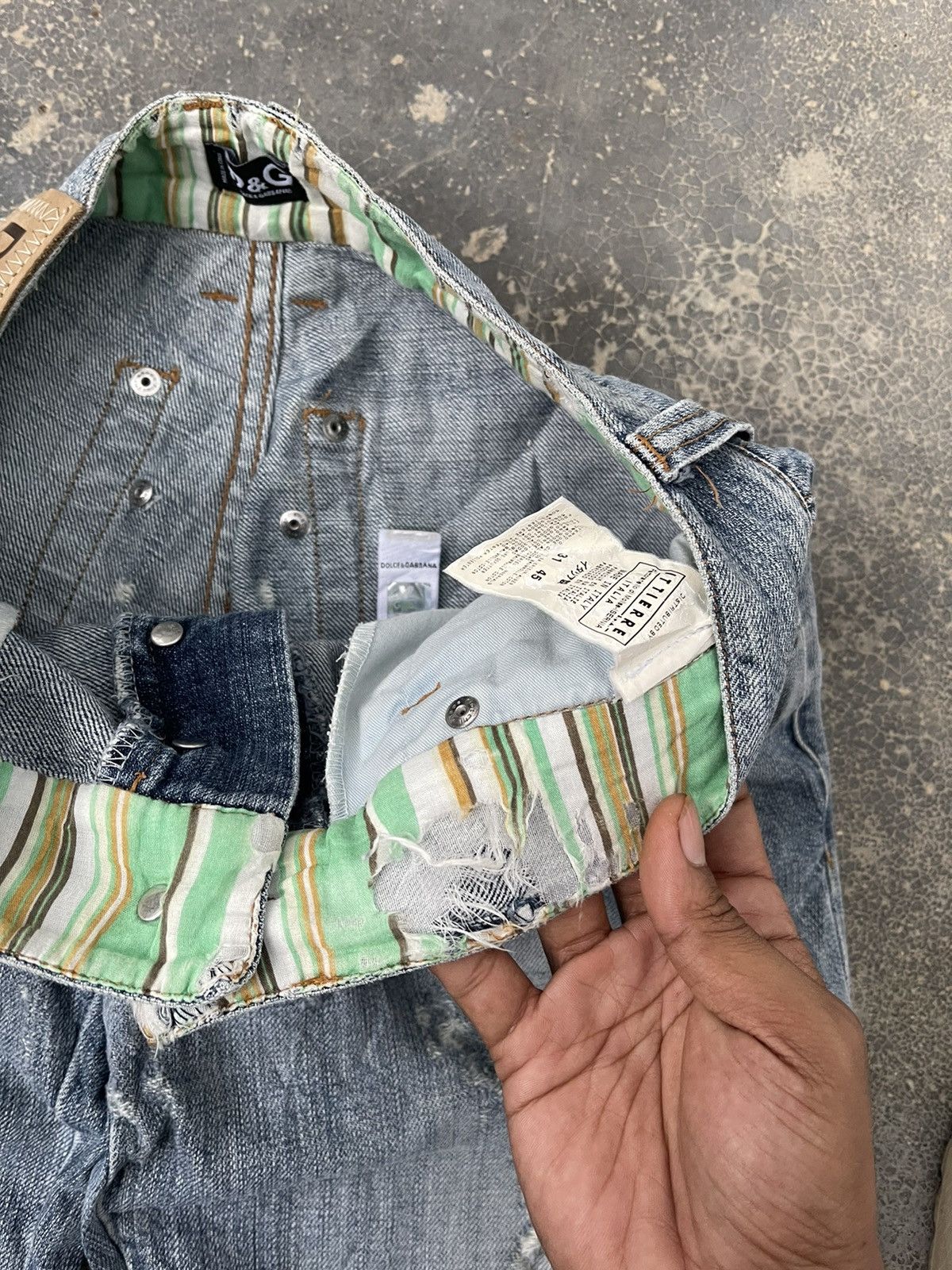 Dolce & Gabbana Dolce & Gabbana rugged distressed denim Size US 32 / EU 48 - 11 Thumbnail
