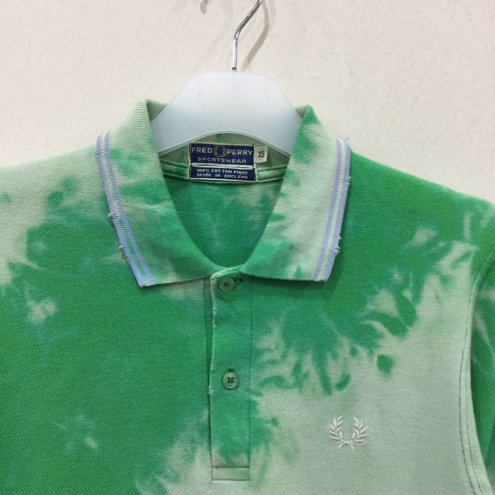 Fred Perry FRED PERRY Polo Shirt Spell Out Small Logo..Acid Wash Size US S / EU 44-46 / 1 - 7 Thumbnail