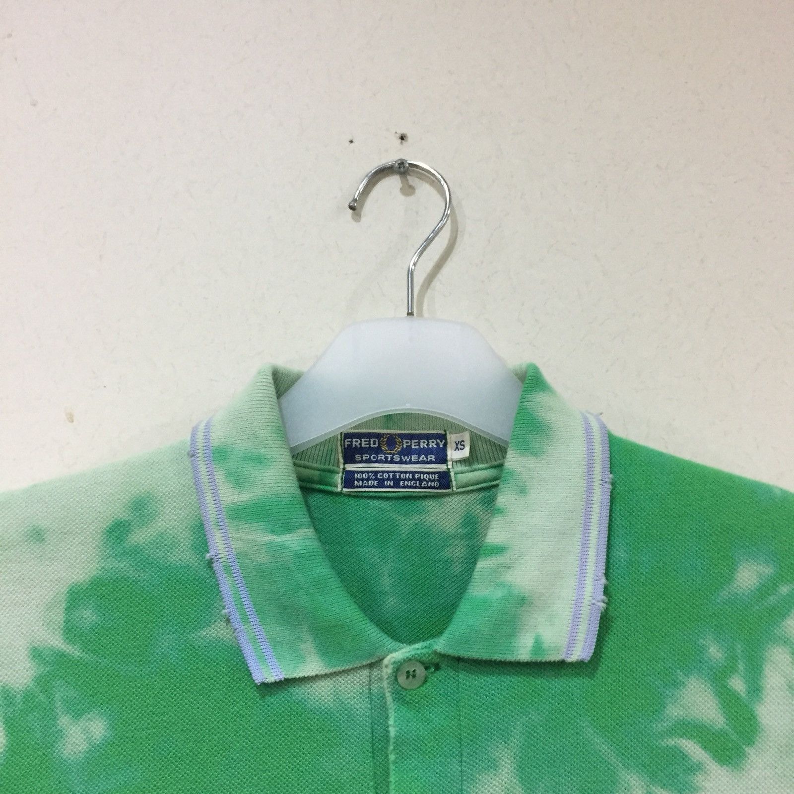 Fred Perry FRED PERRY Polo Shirt Spell Out Small Logo..Acid Wash Size US S / EU 44-46 / 1 - 6 Thumbnail