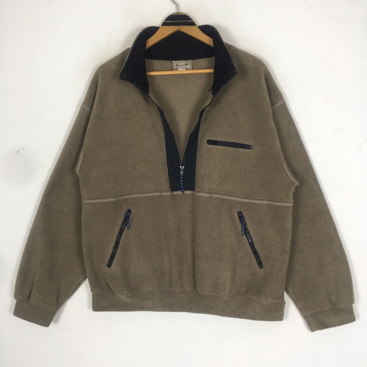 Japanese Brand Vintage Water Buffalo Mountain Wind Proof Outdoor Fleece Size US M / EU 48-50 / 2 - 2 Thumbnail