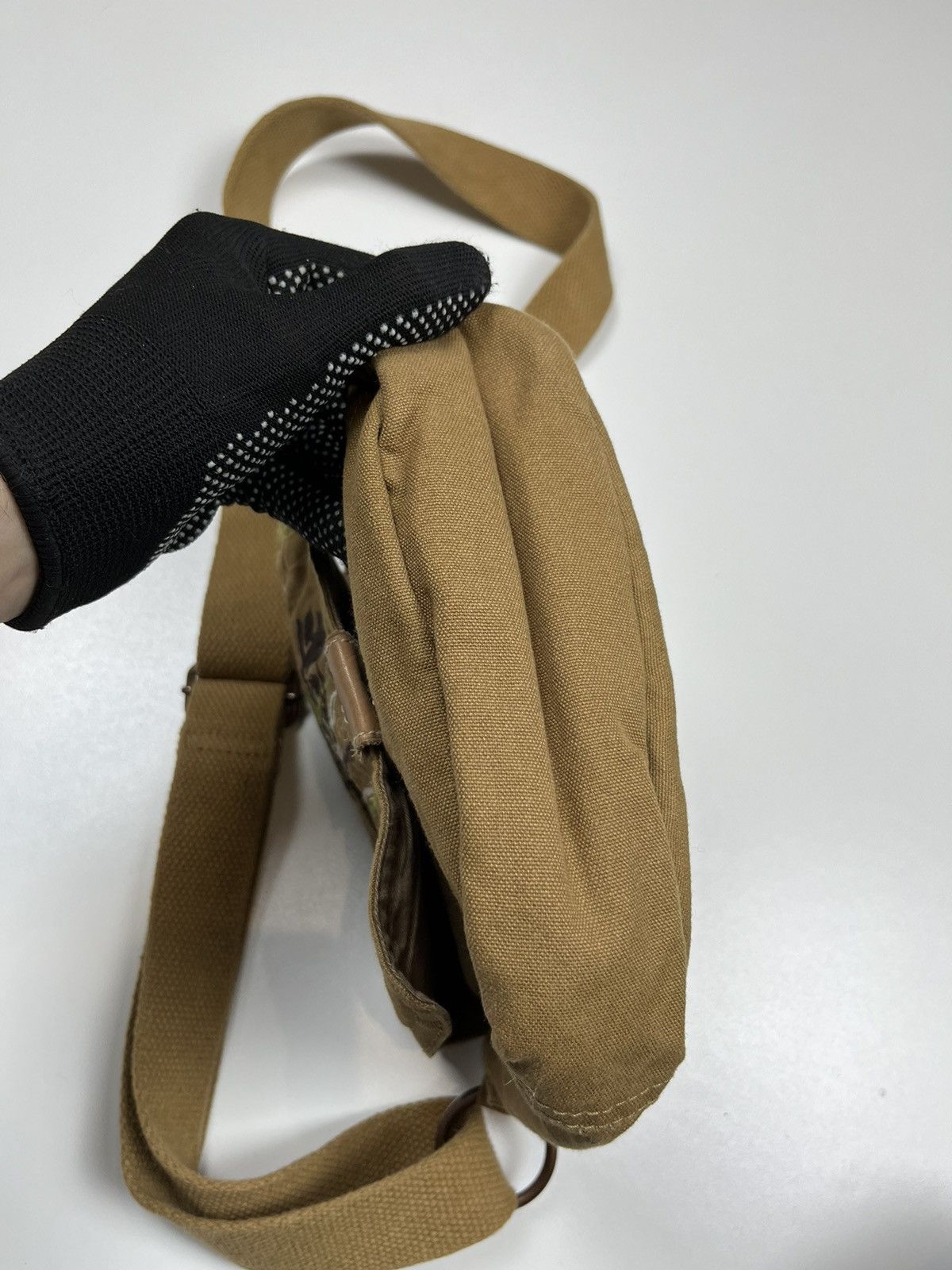 Japanese Brand y2k Flower Embroidered Crossbody Bag Messenger Vintage Size ONE SIZE - 7 Thumbnail