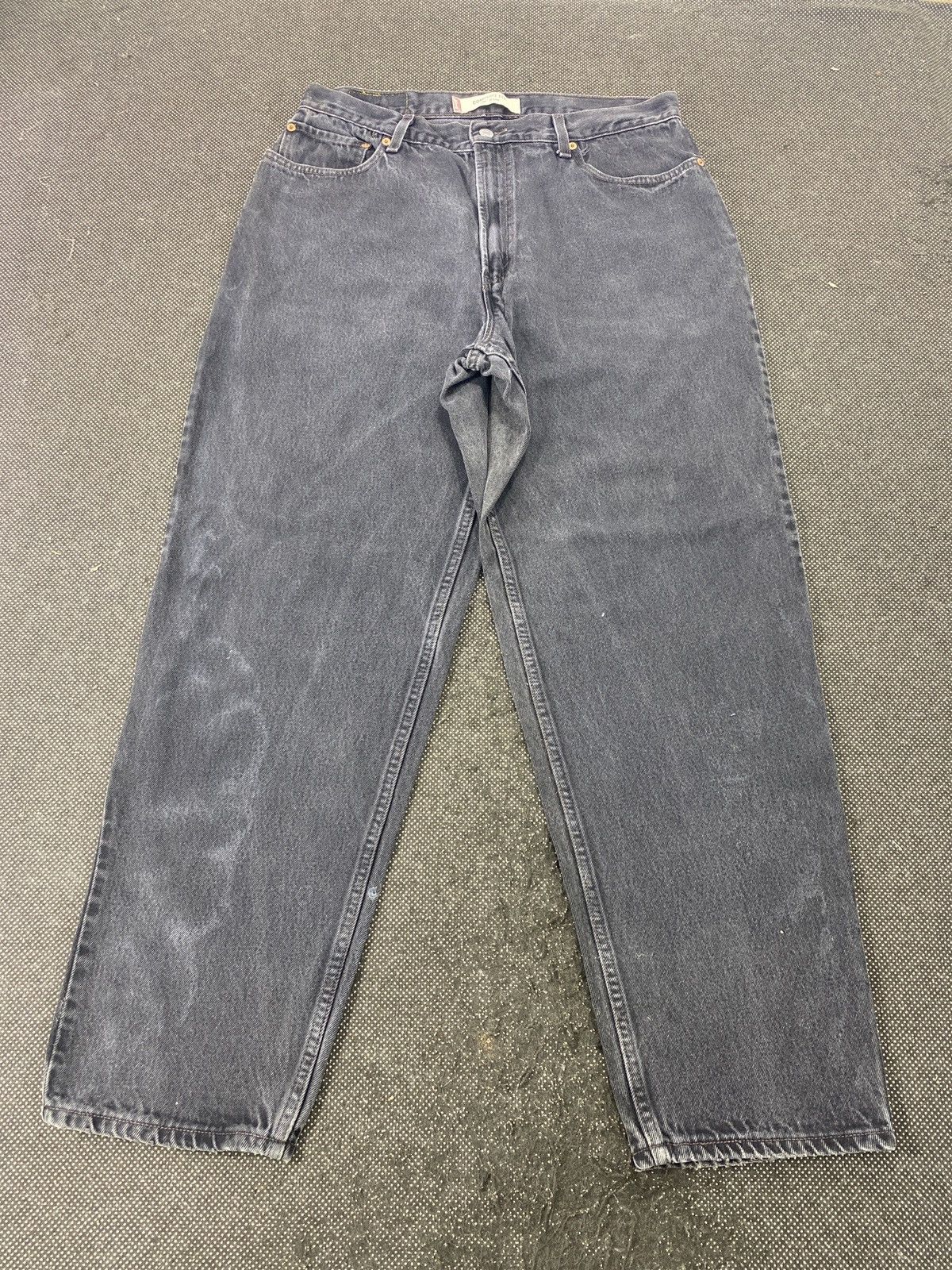 Levi's VINTAGE LEVI'S 560 BLACK JEANS - J525 Size US 36 / EU 52 - 2 Thumbnail